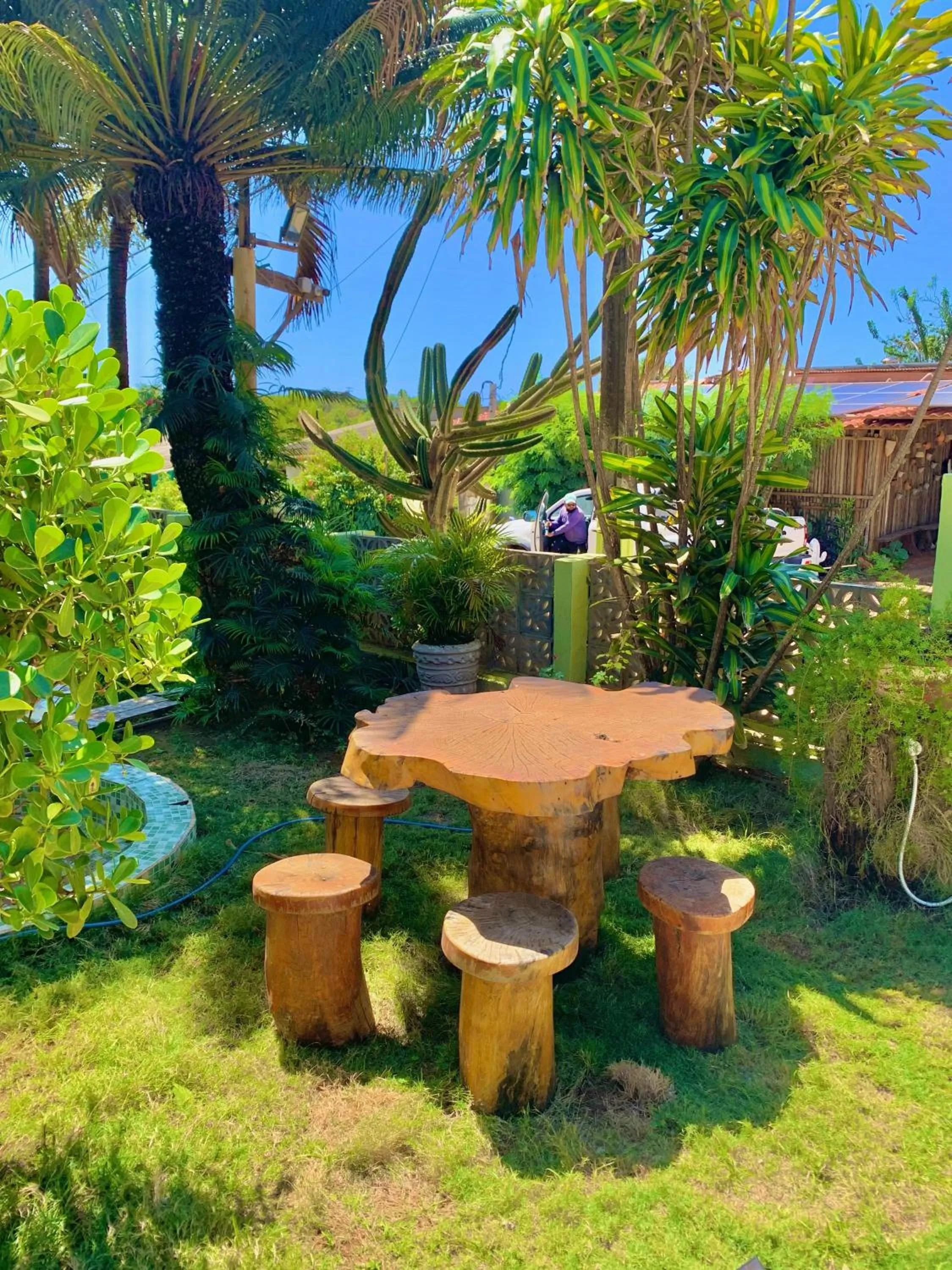 Garden in Pousada das Flores