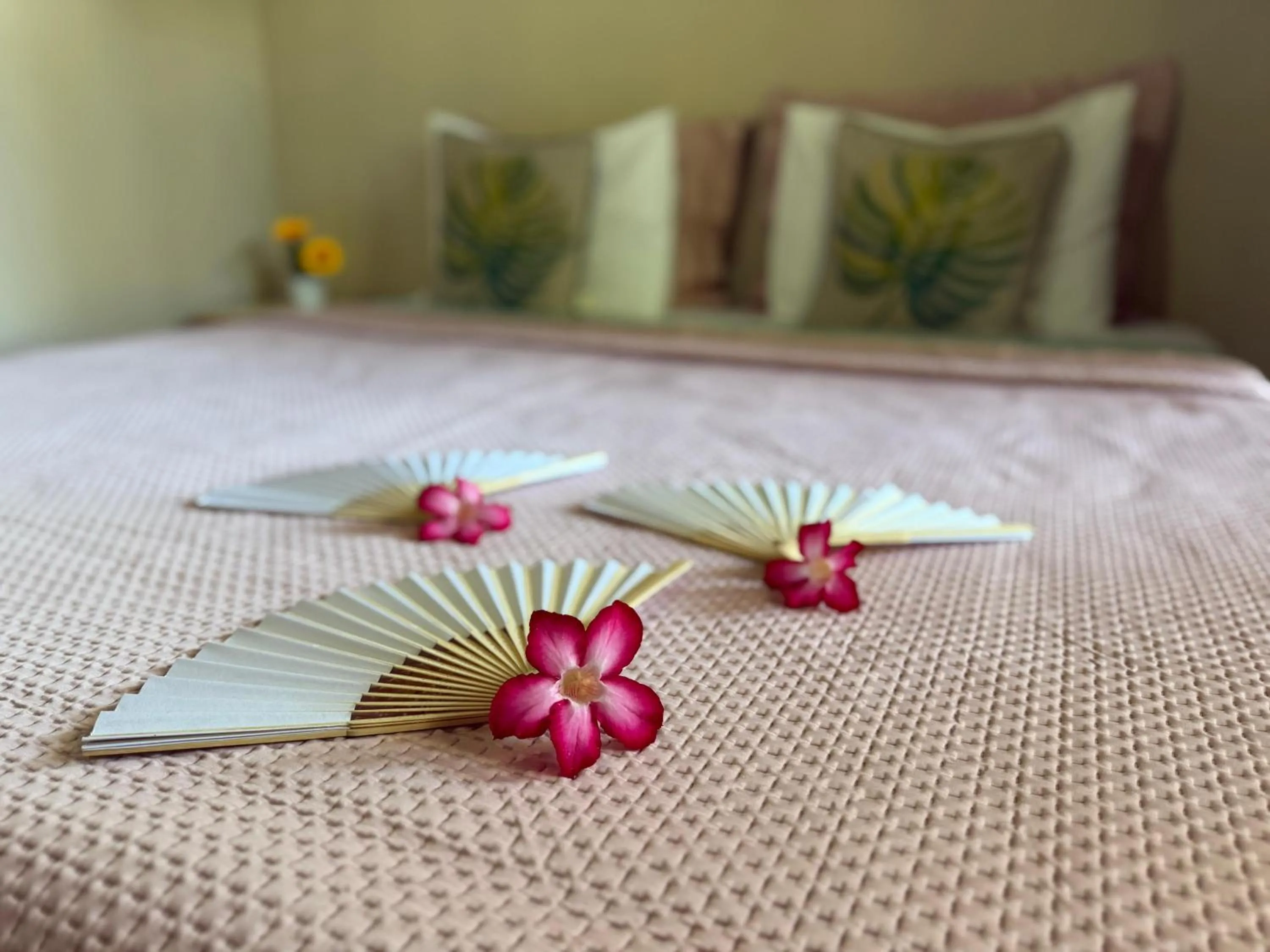 Bed in Pousada das Flores