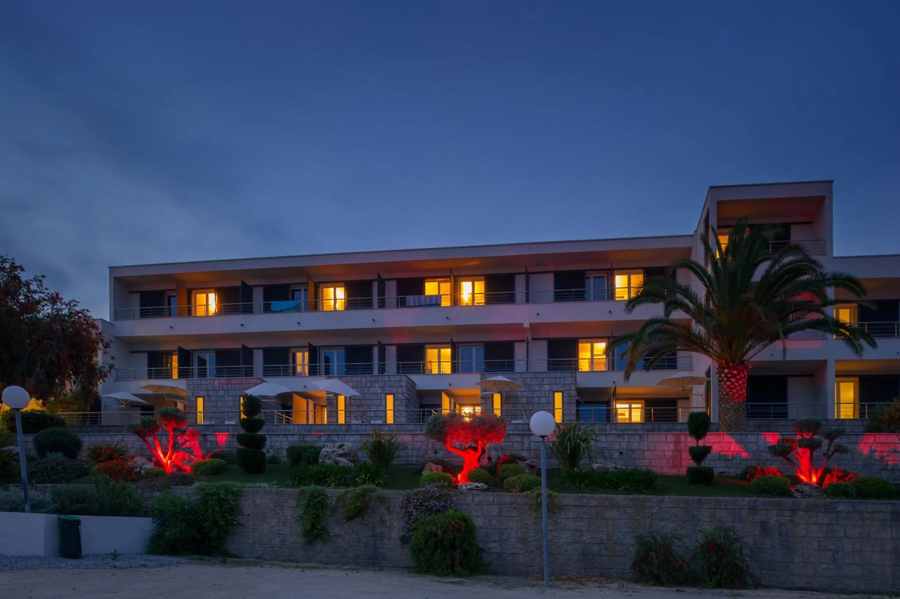 Facade/entrance in Hotel Les Eucalyptus