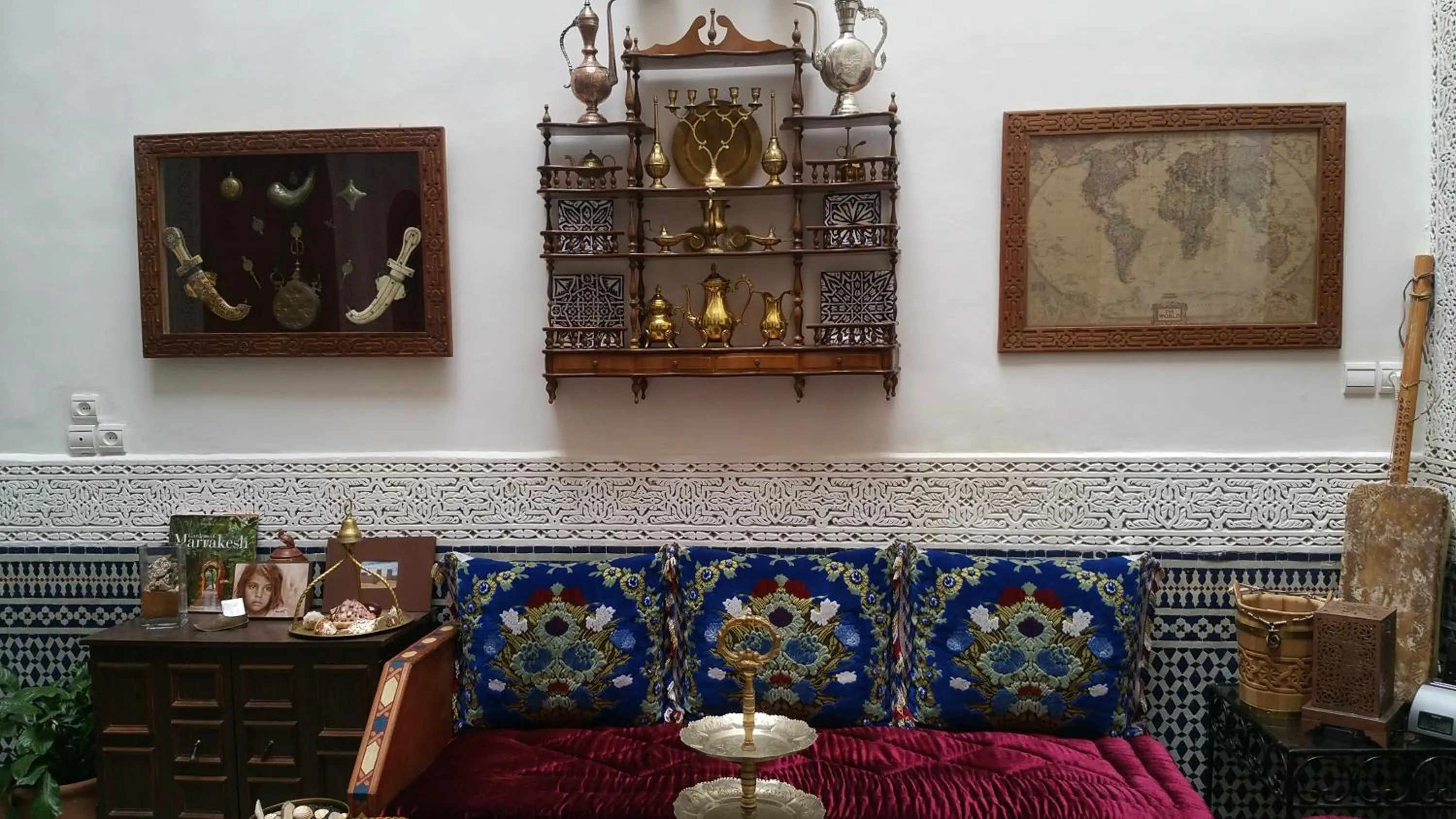 Decorative detail in Dar Hayati