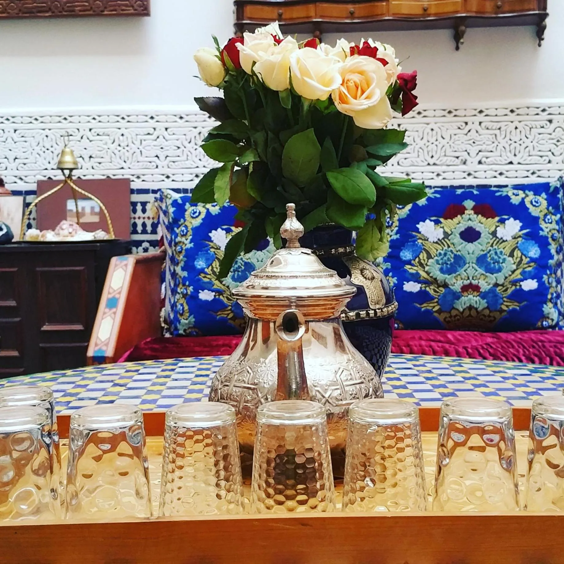 Decorative detail in Dar Hayati