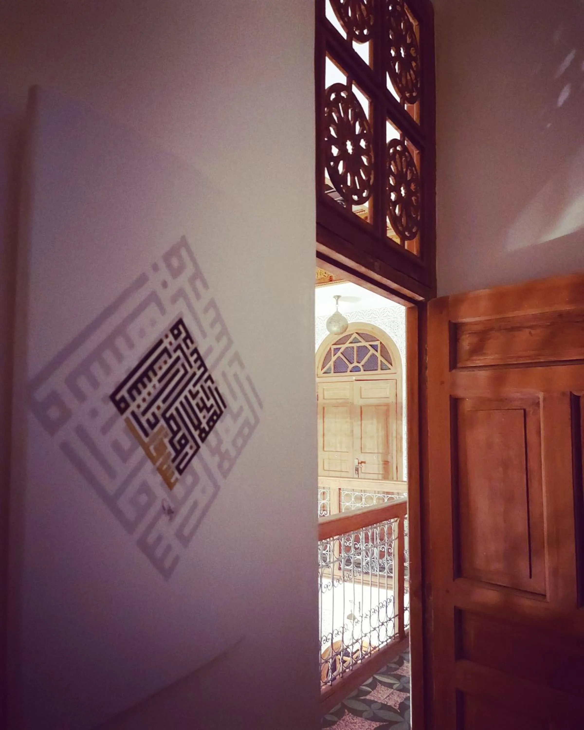 Decorative detail in Dar Hayati