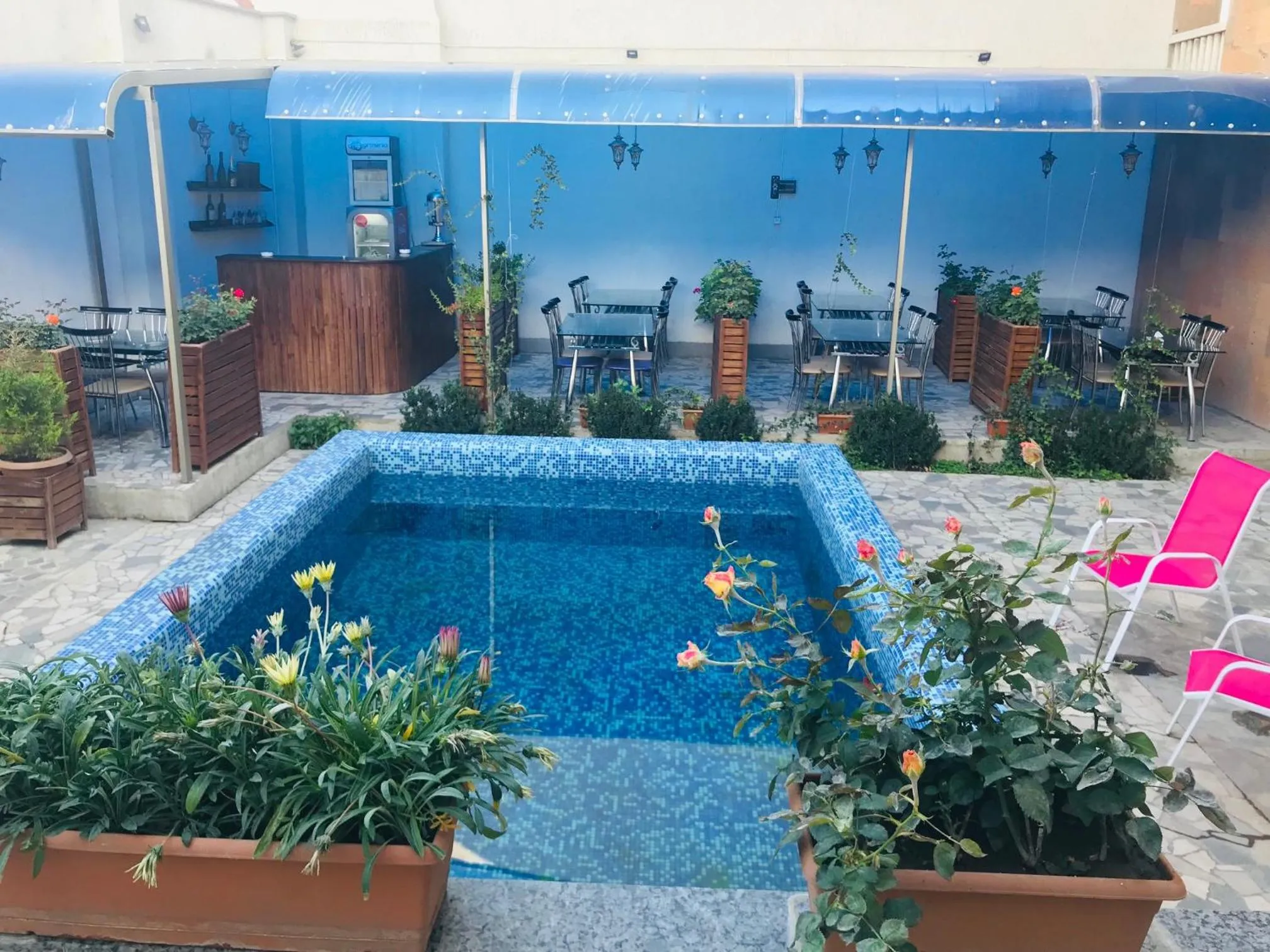 Pool view in Alba Hotel Yerevan