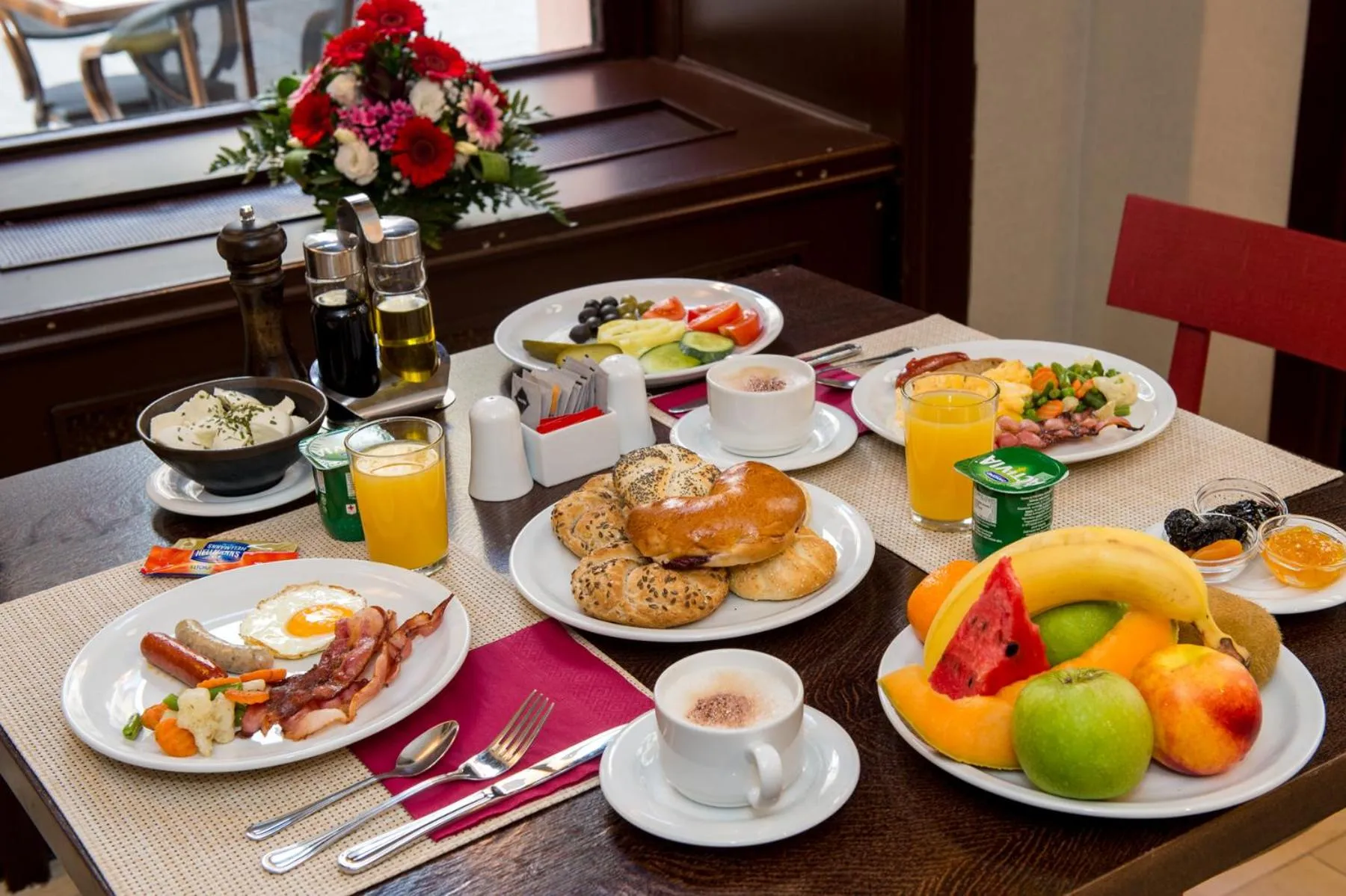Continental breakfast in Alba Hotel Yerevan