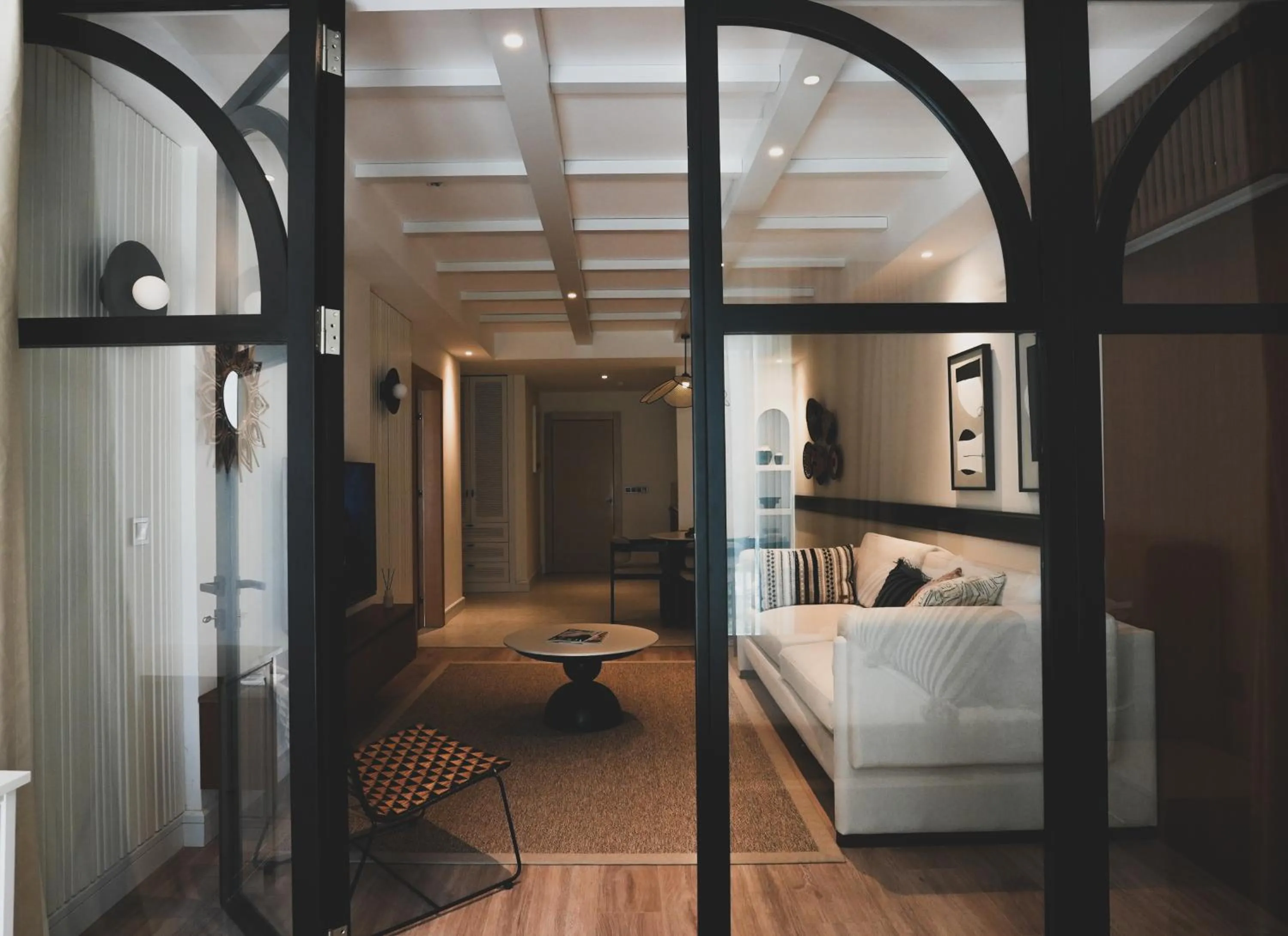 Living room, Bed in Dalyan Residence & Suites