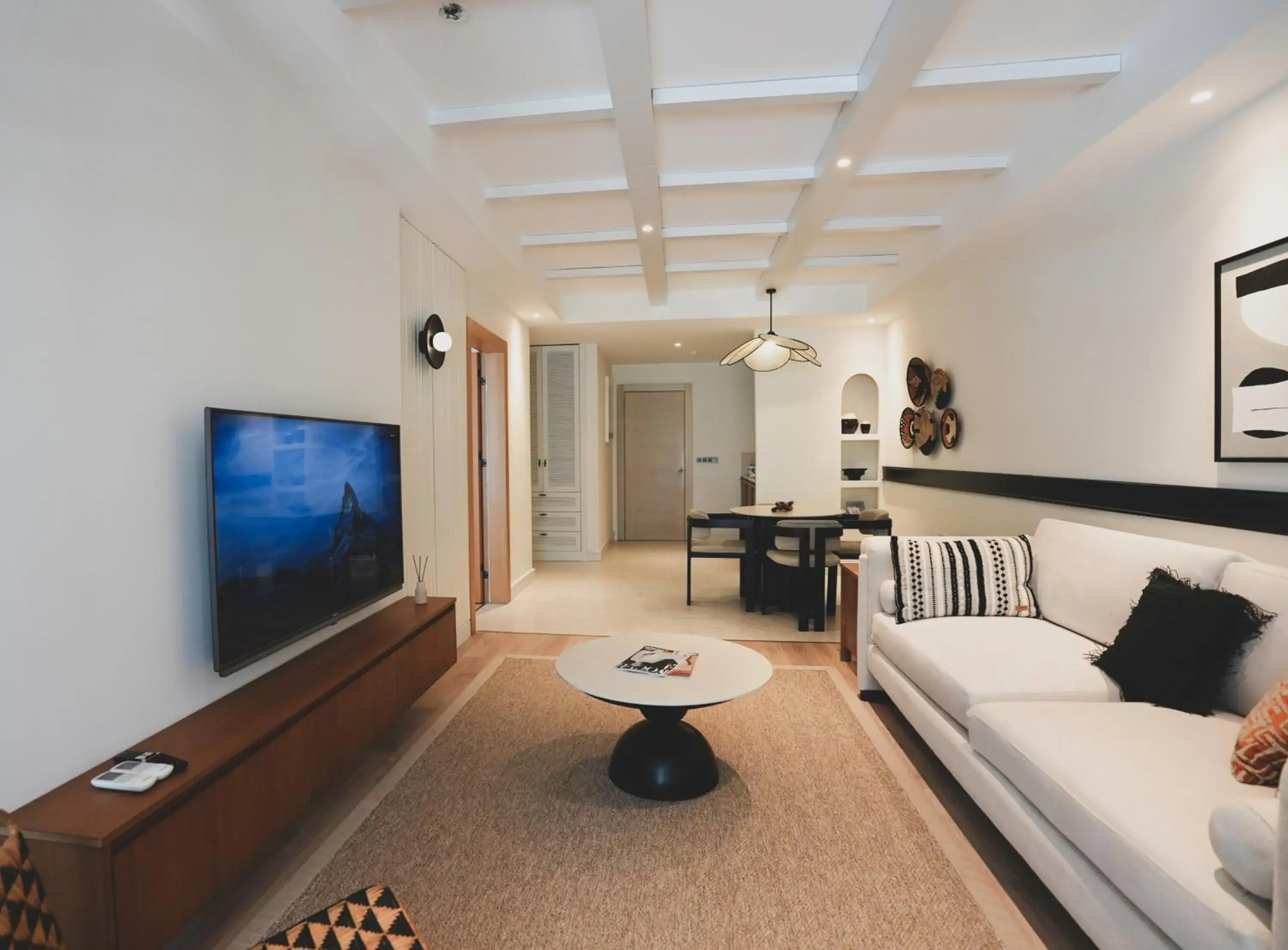 Living room in Dalyan Residence & Suites Living room in Dalyan Residence & Suites