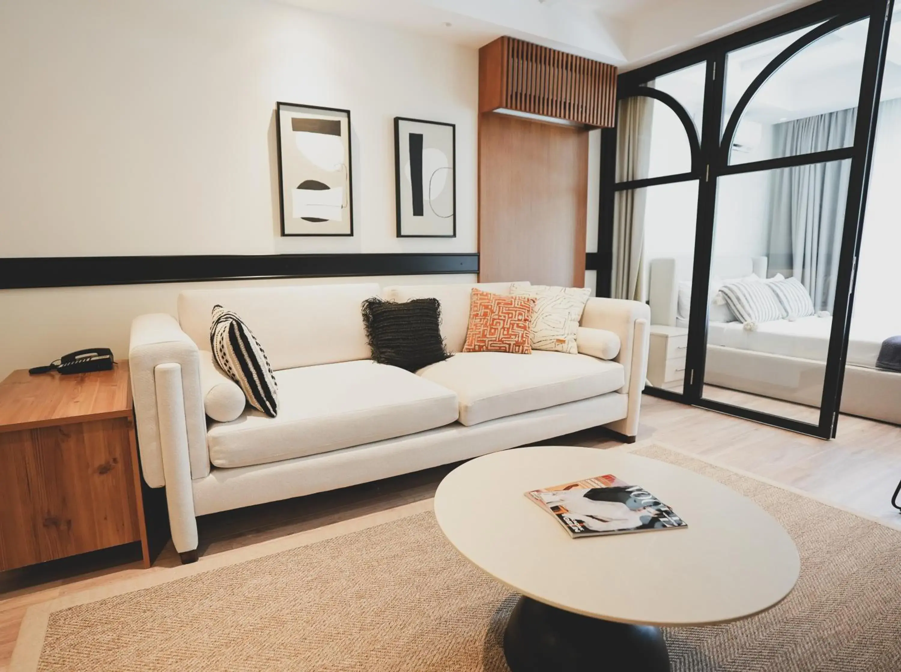 Living room in Dalyan Residence & Suites Living room in Dalyan Residence & Suites