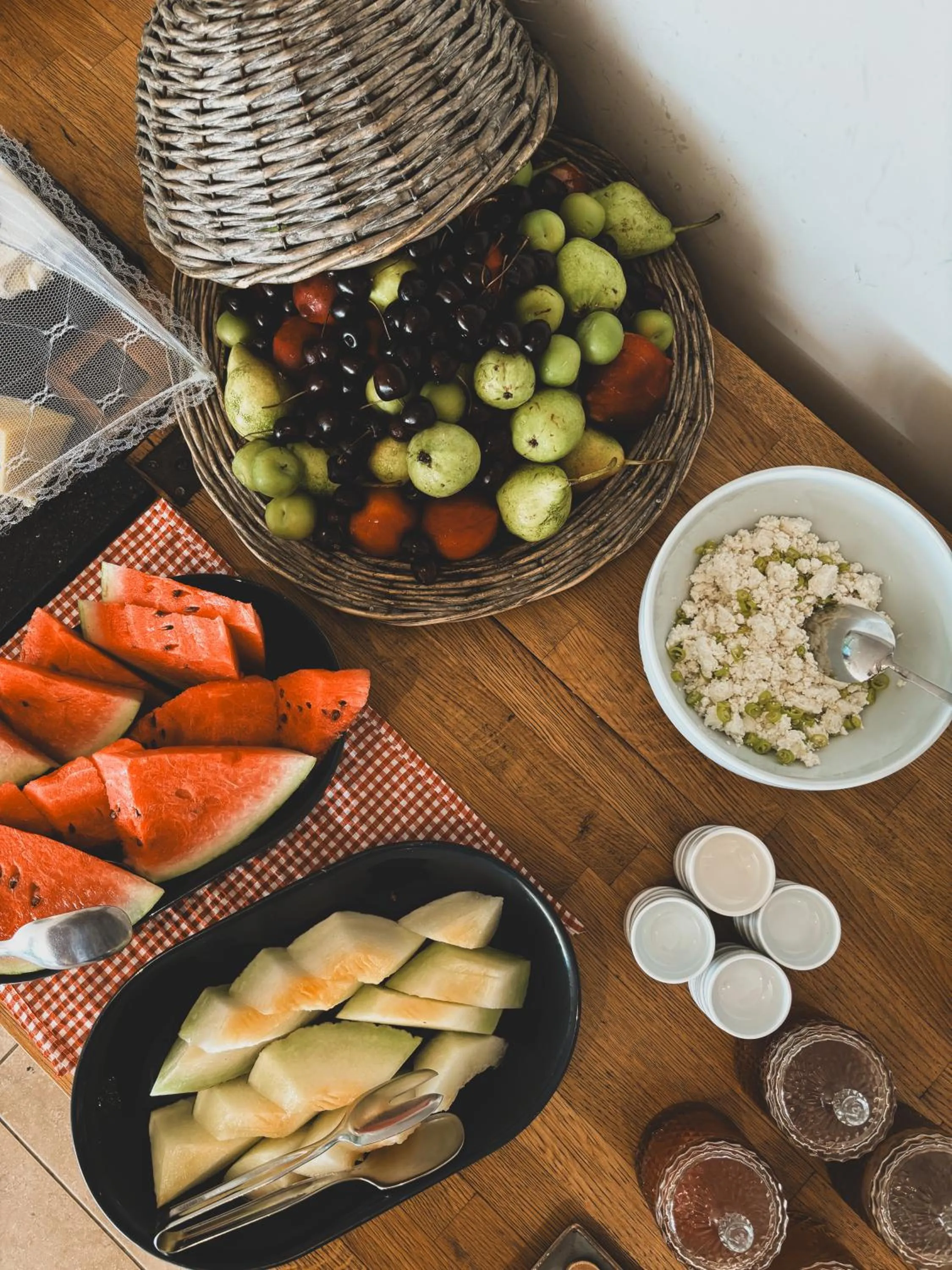 Buffet breakfast in Dalyan Residence & Suites