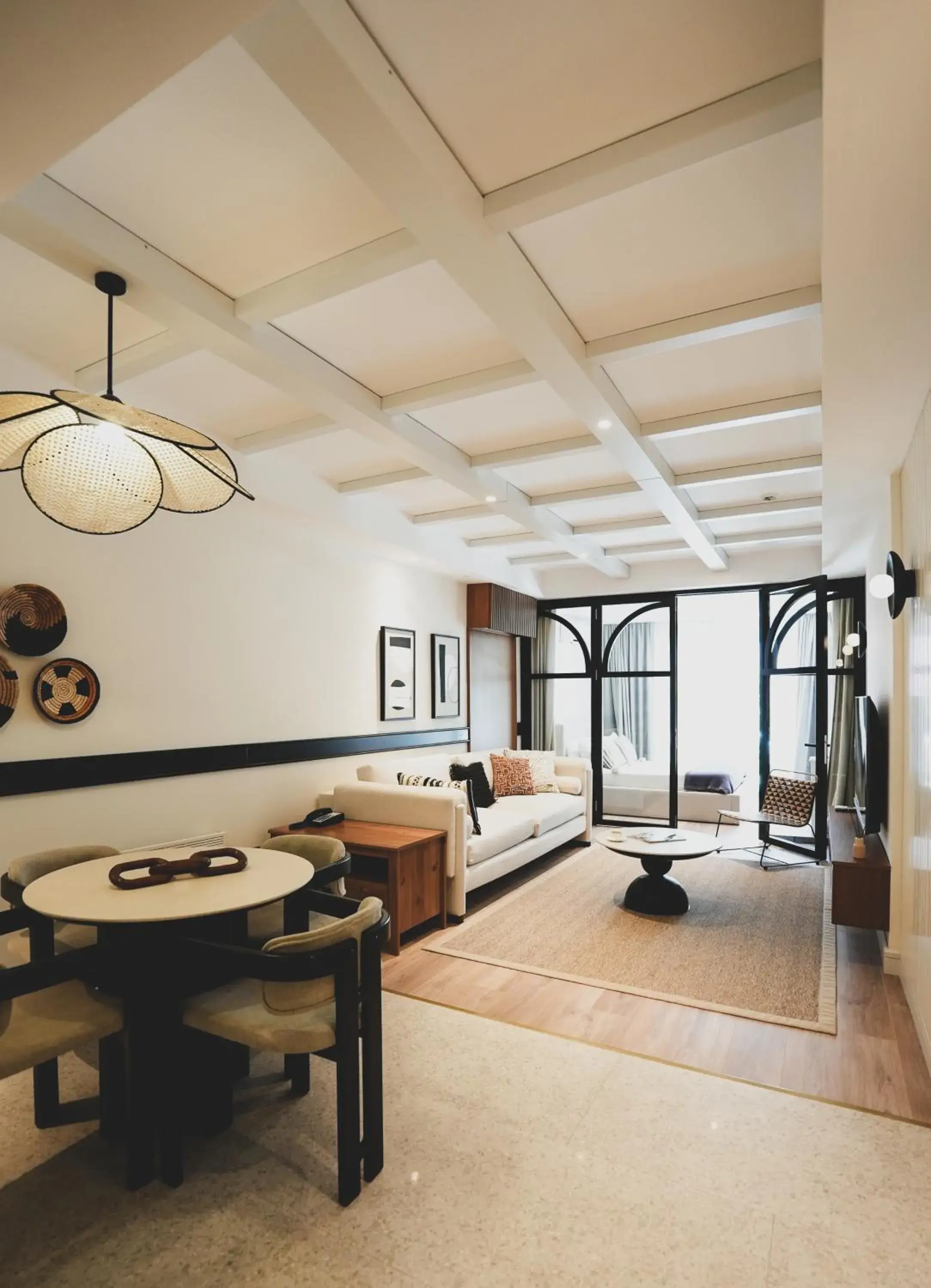 Living room, Bed in Dalyan Residence & Suites Living room, Bed in Dalyan Residence & Suites