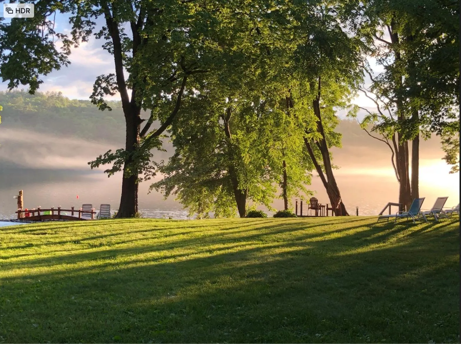 Natural landscape in The Elms Waterfront Cottages