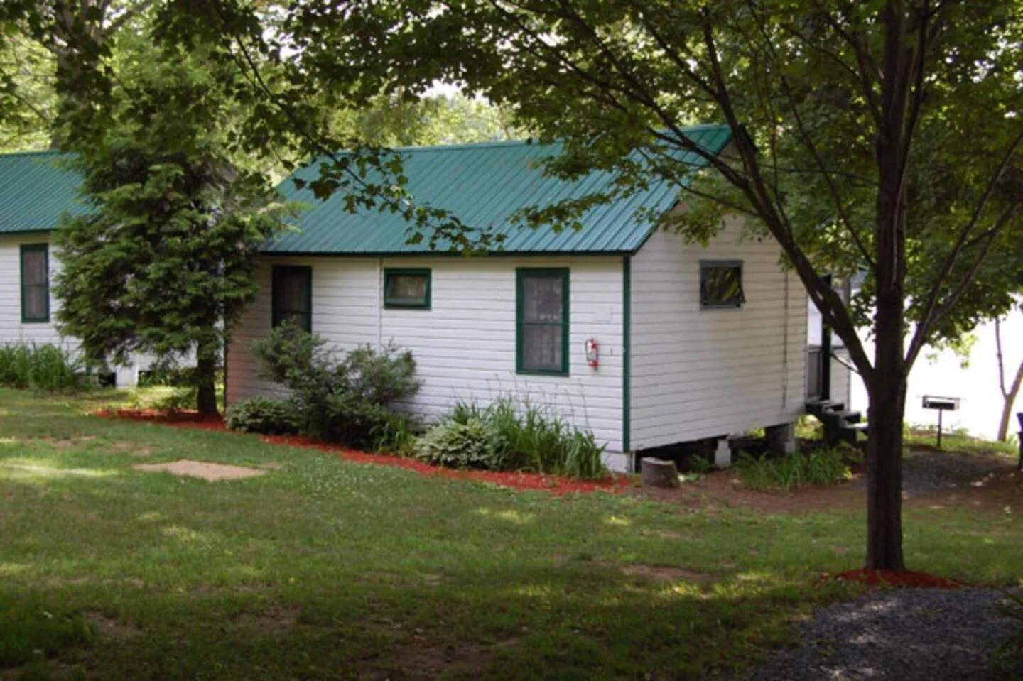Property building in The Elms Waterfront Cottages