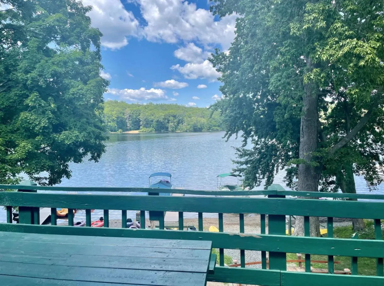 Natural landscape in The Elms Waterfront Cottages