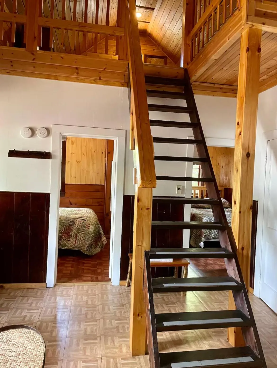 Bedroom in The Elms Waterfront Cottages