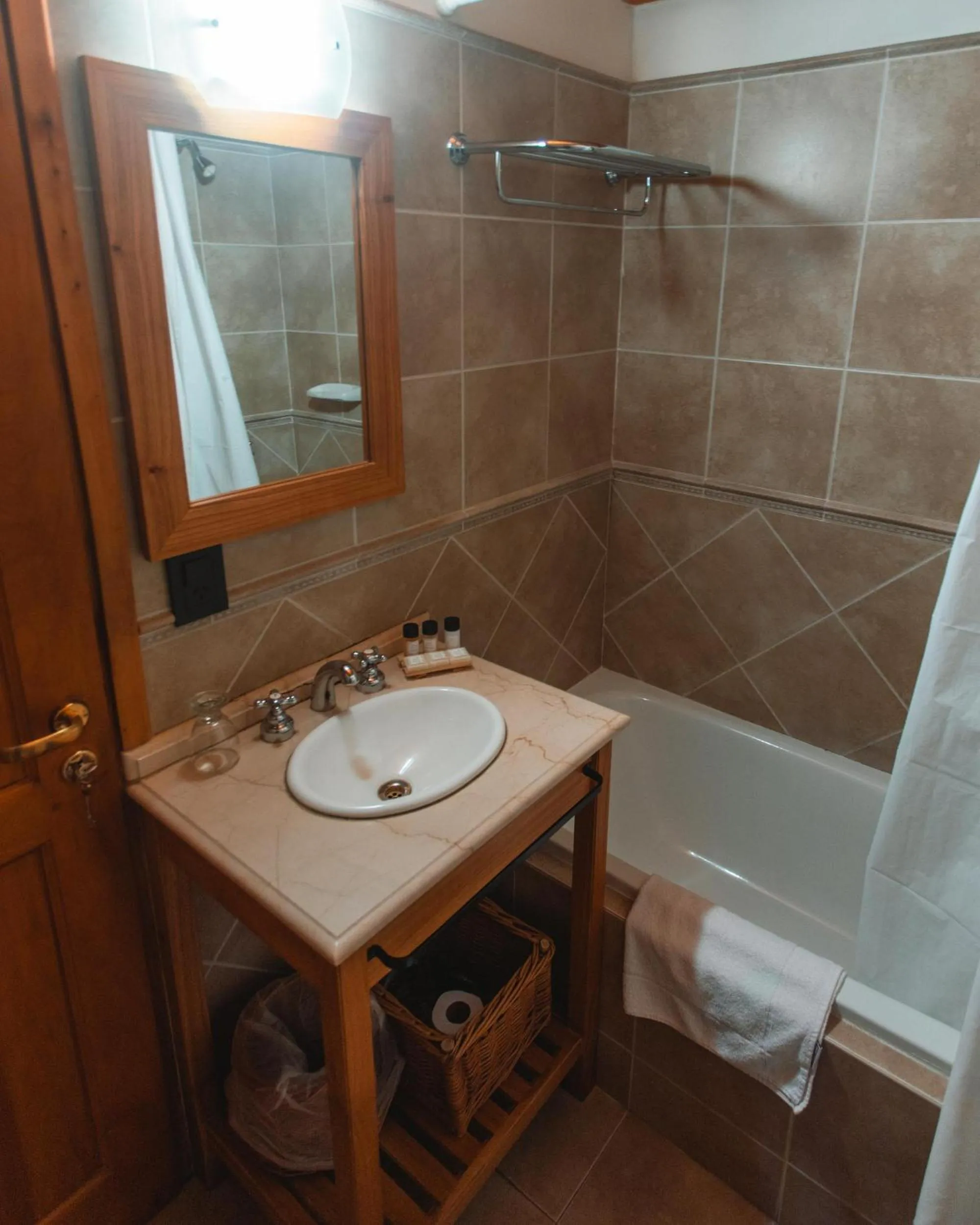 Bathroom in Apart Hotel Agua Escondida