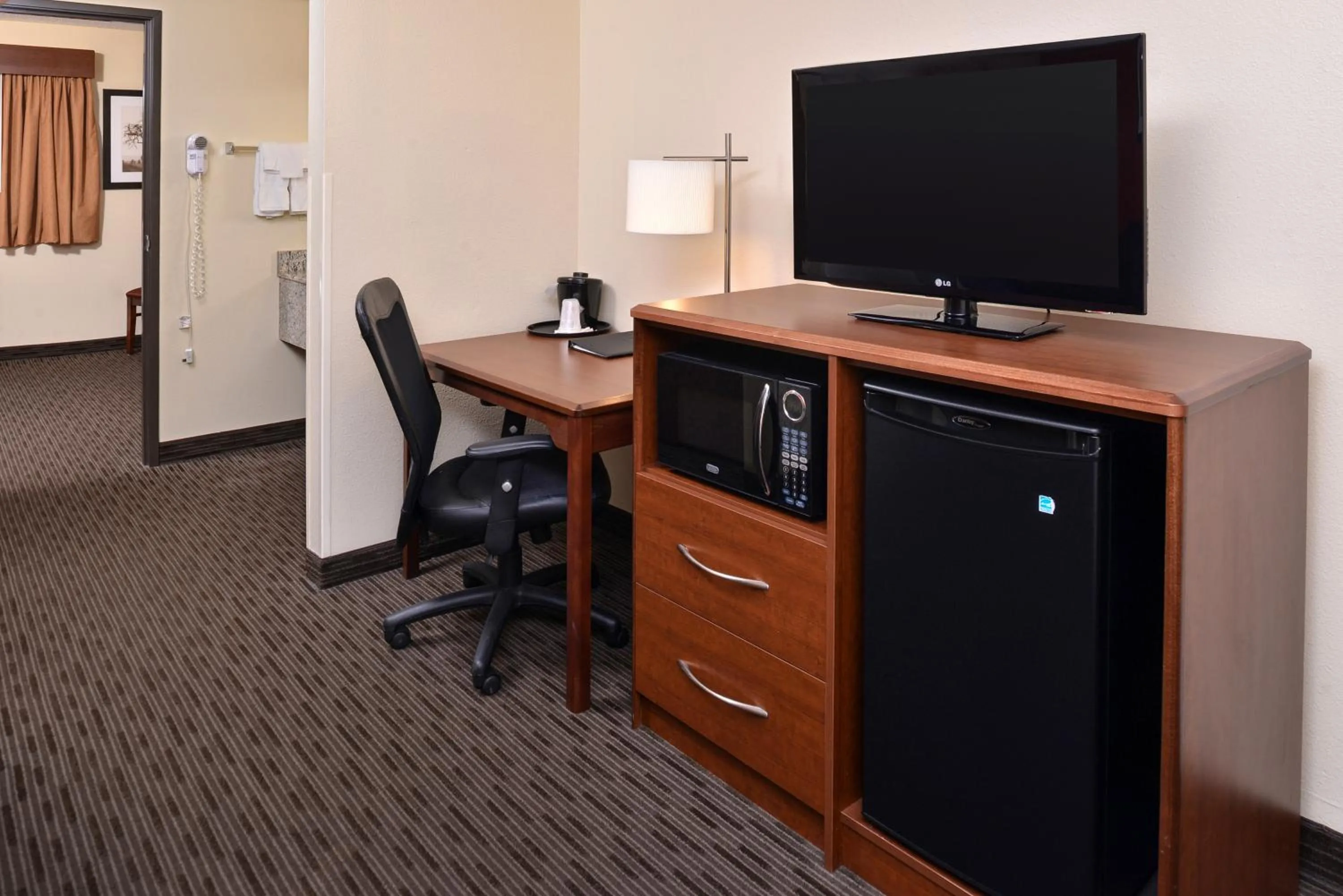 TV and multimedia in AmericInn by Wyndham St Cloud MN I-94