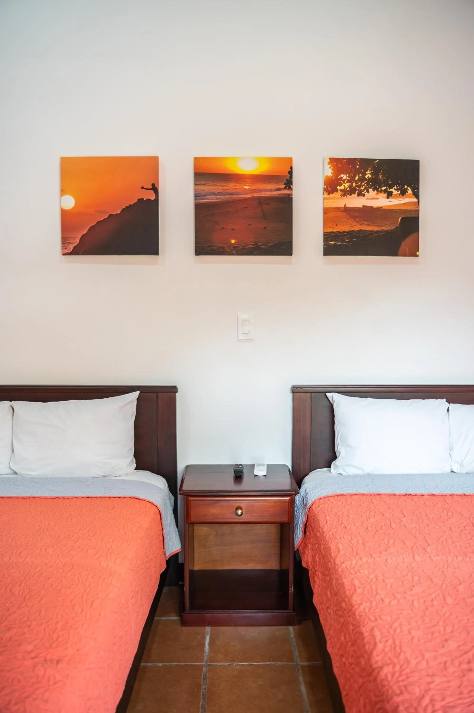 Bed in Hotel Terraza del Pacifico