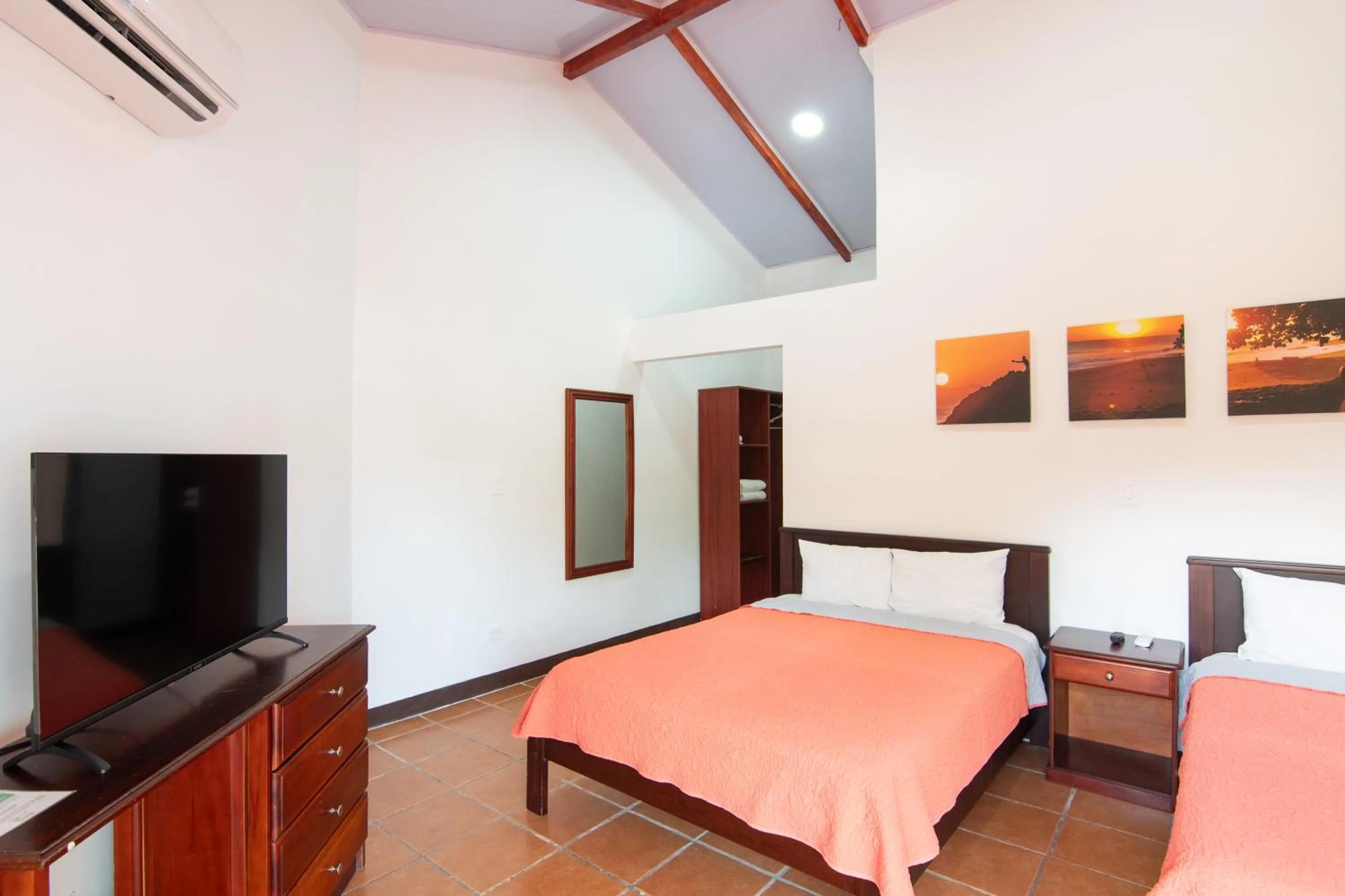 Bed in Hotel Terraza del Pacifico