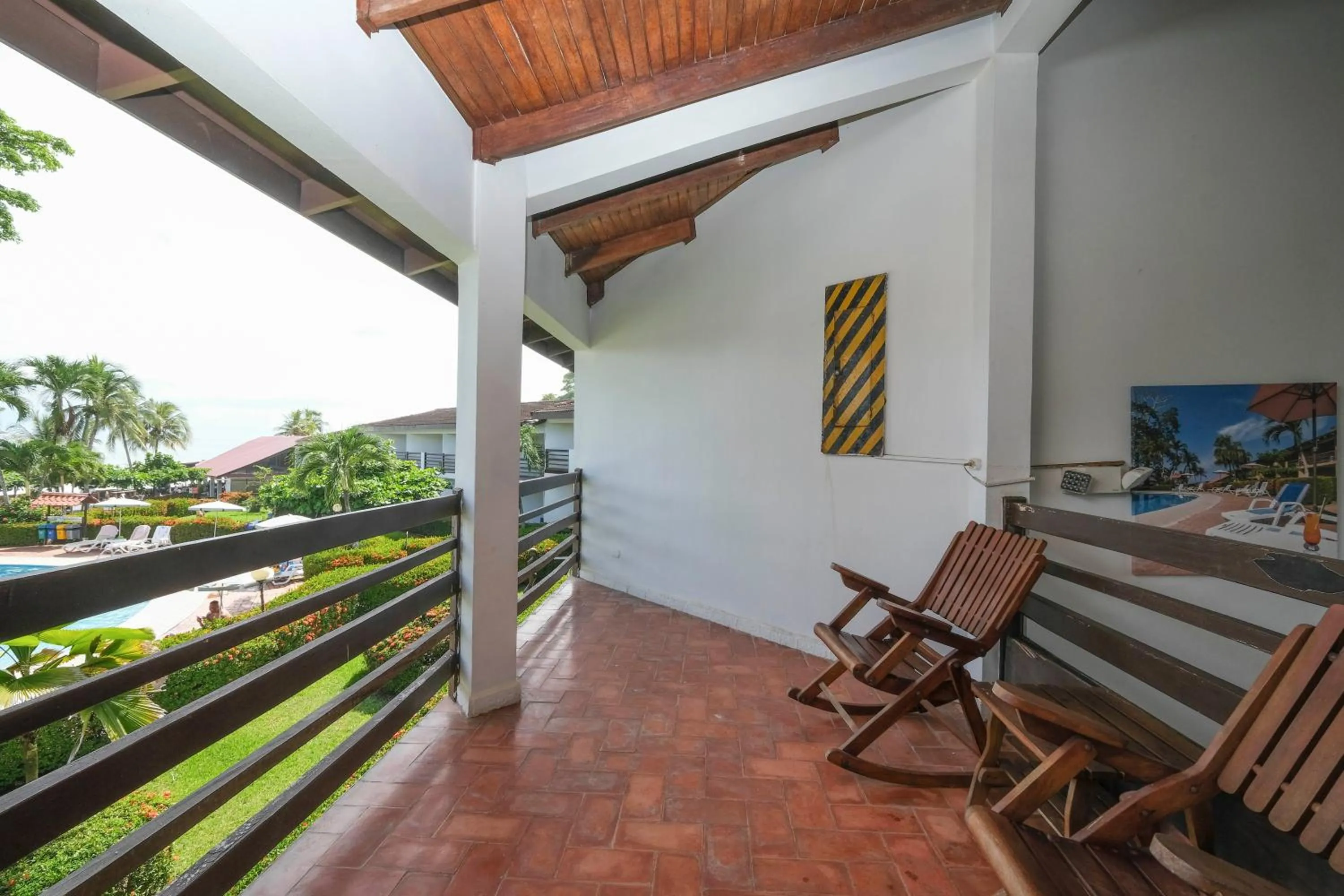 Balcony/Terrace in Hotel Terraza del Pacifico