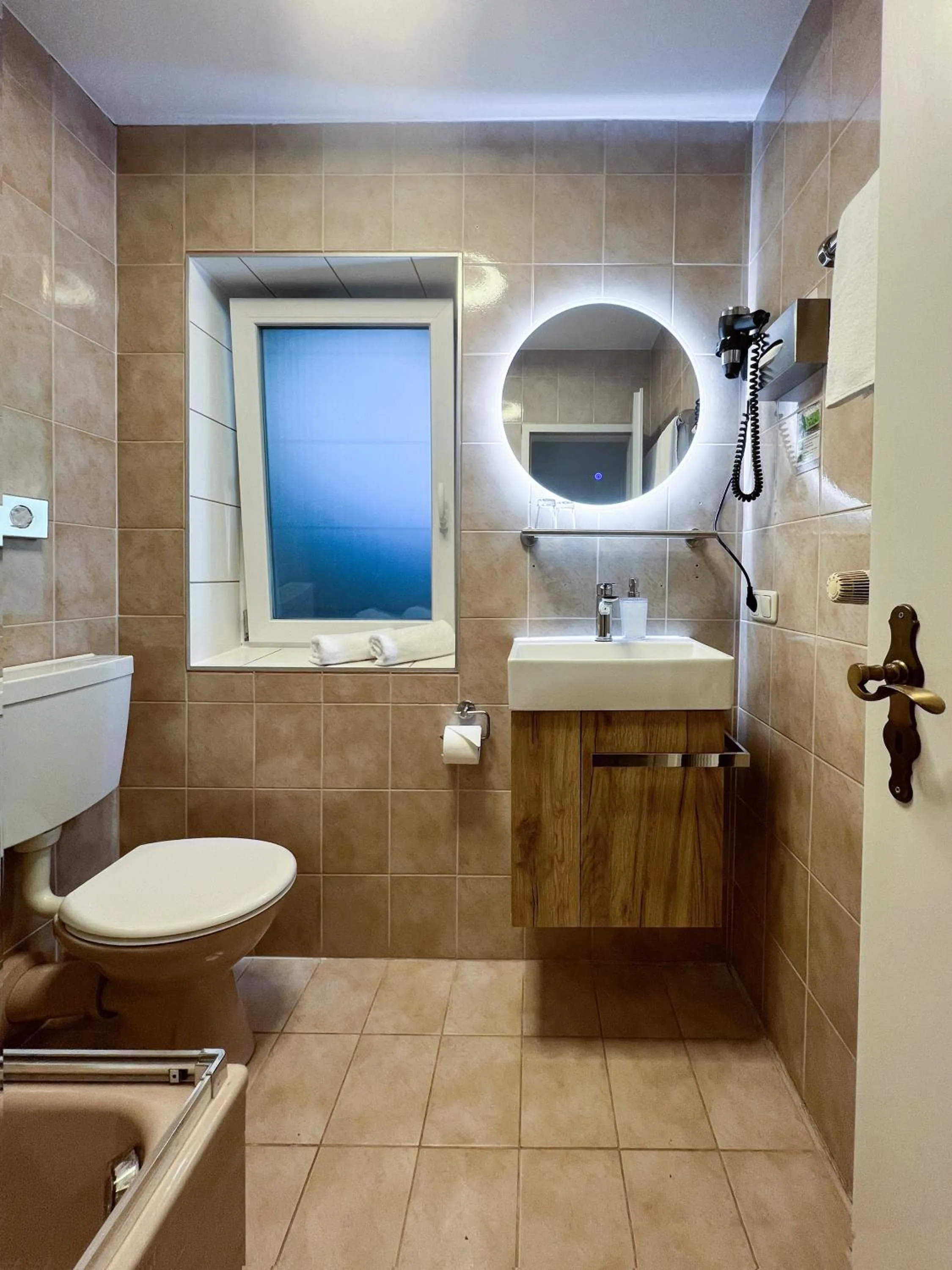 Bathroom in Sieben Zimmer am See