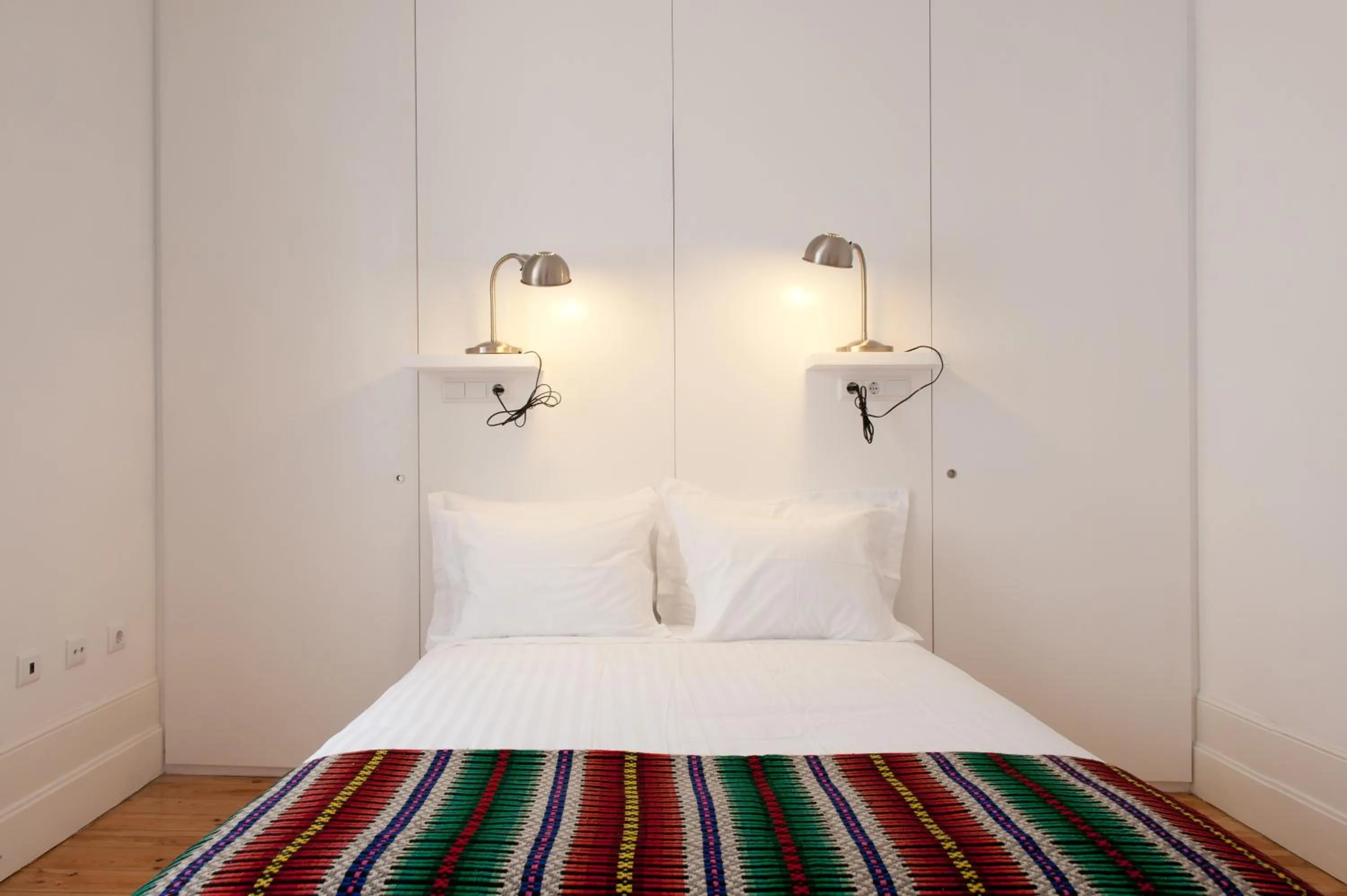 Bed in Coimbra Vintage Lofts Apartments