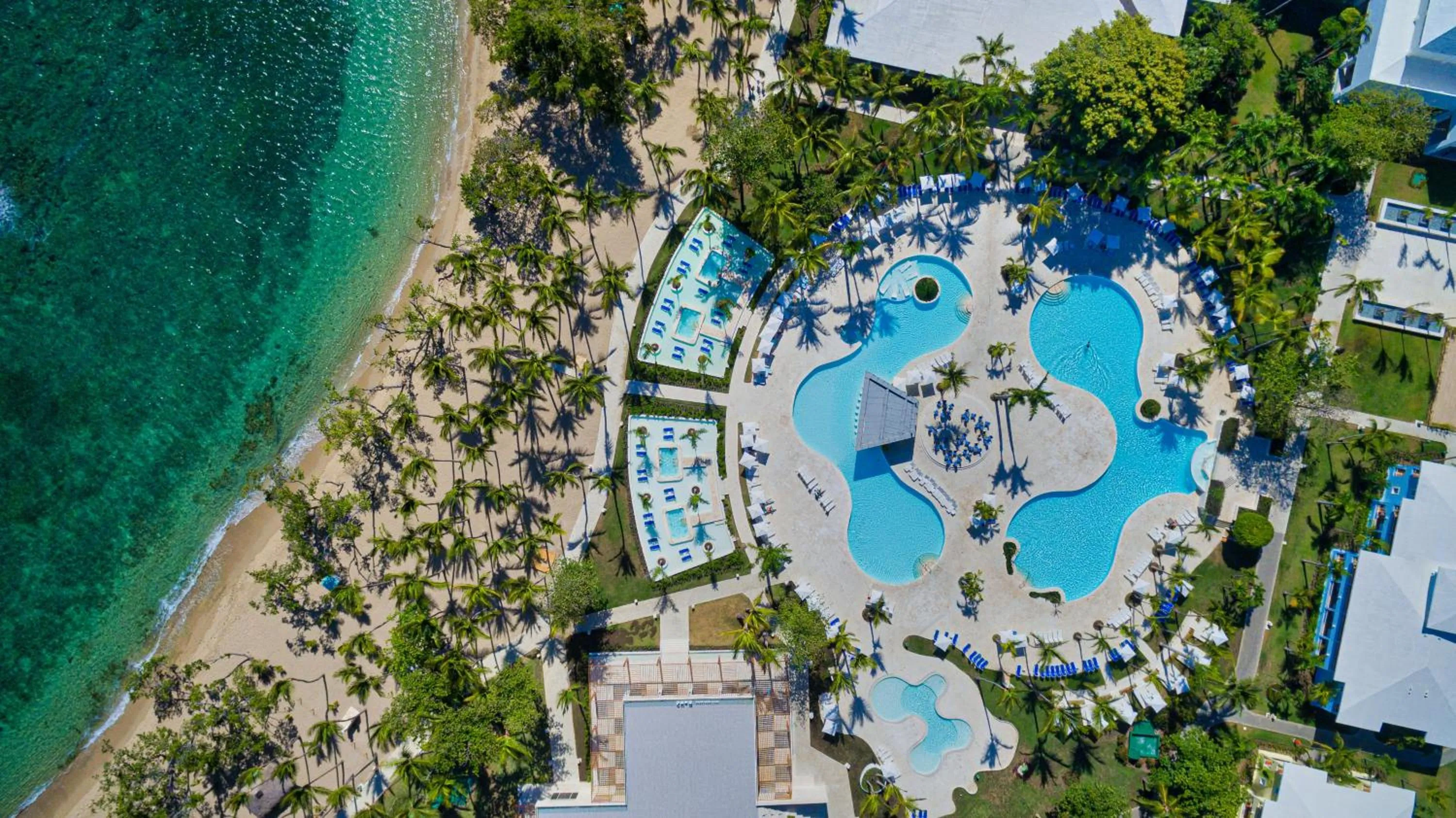 Bird's eye view in Senator Puerto Plata