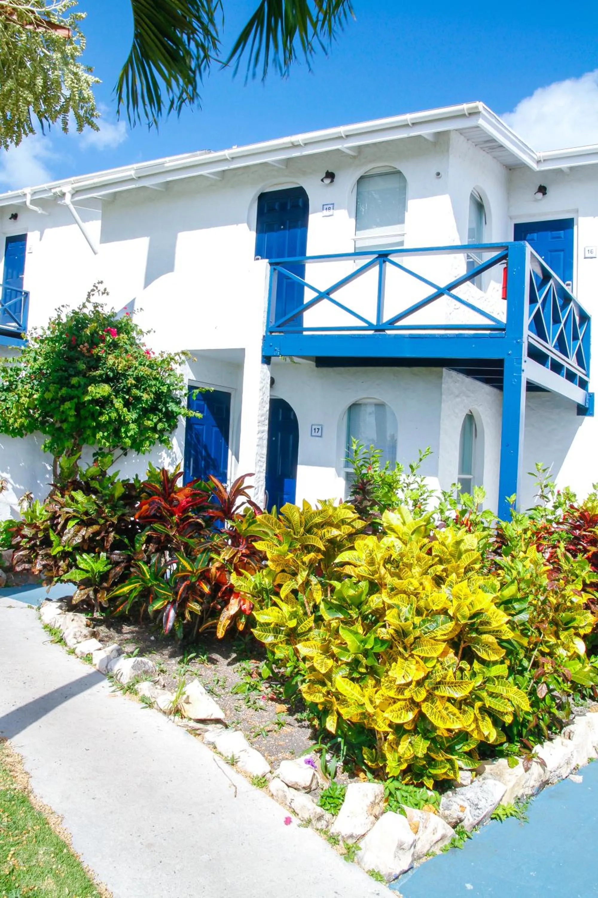 Property building in Trade Winds Hotel