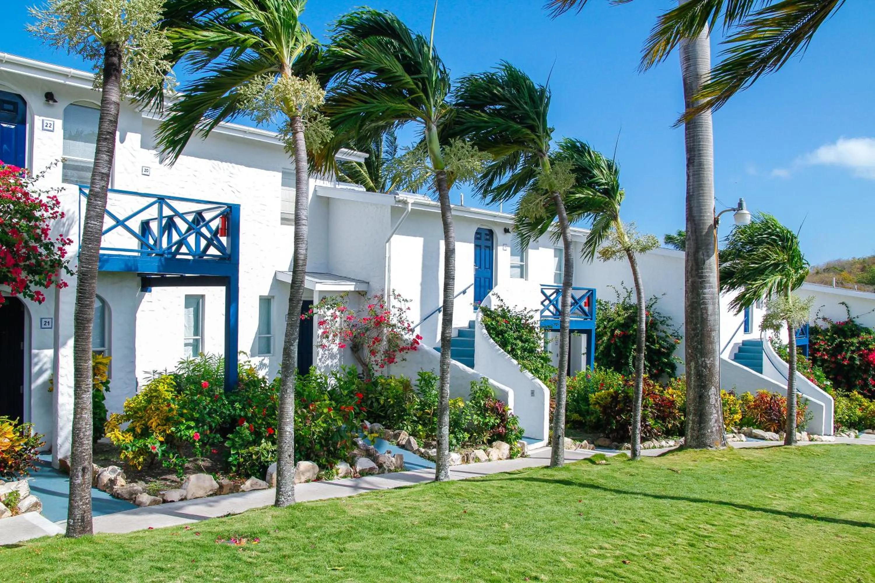 Property building in Trade Winds Hotel