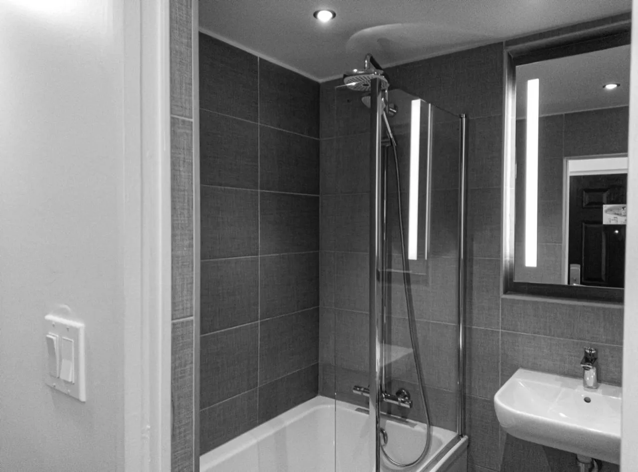 Bathroom in Trade Winds Hotel