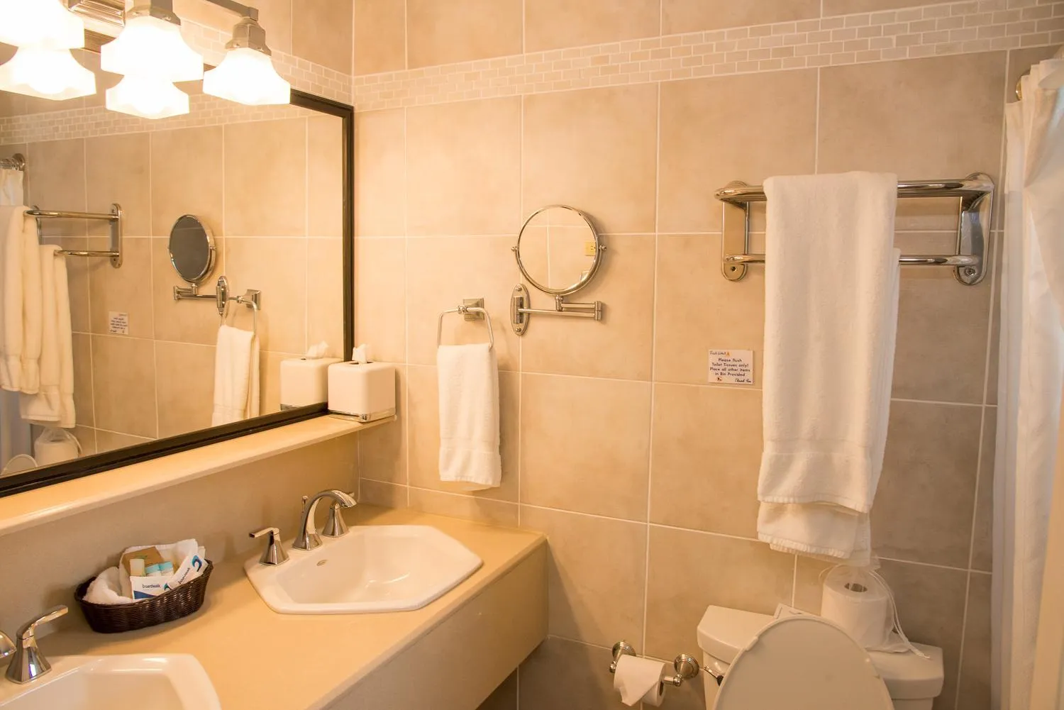 Bathroom in Trade Winds Hotel