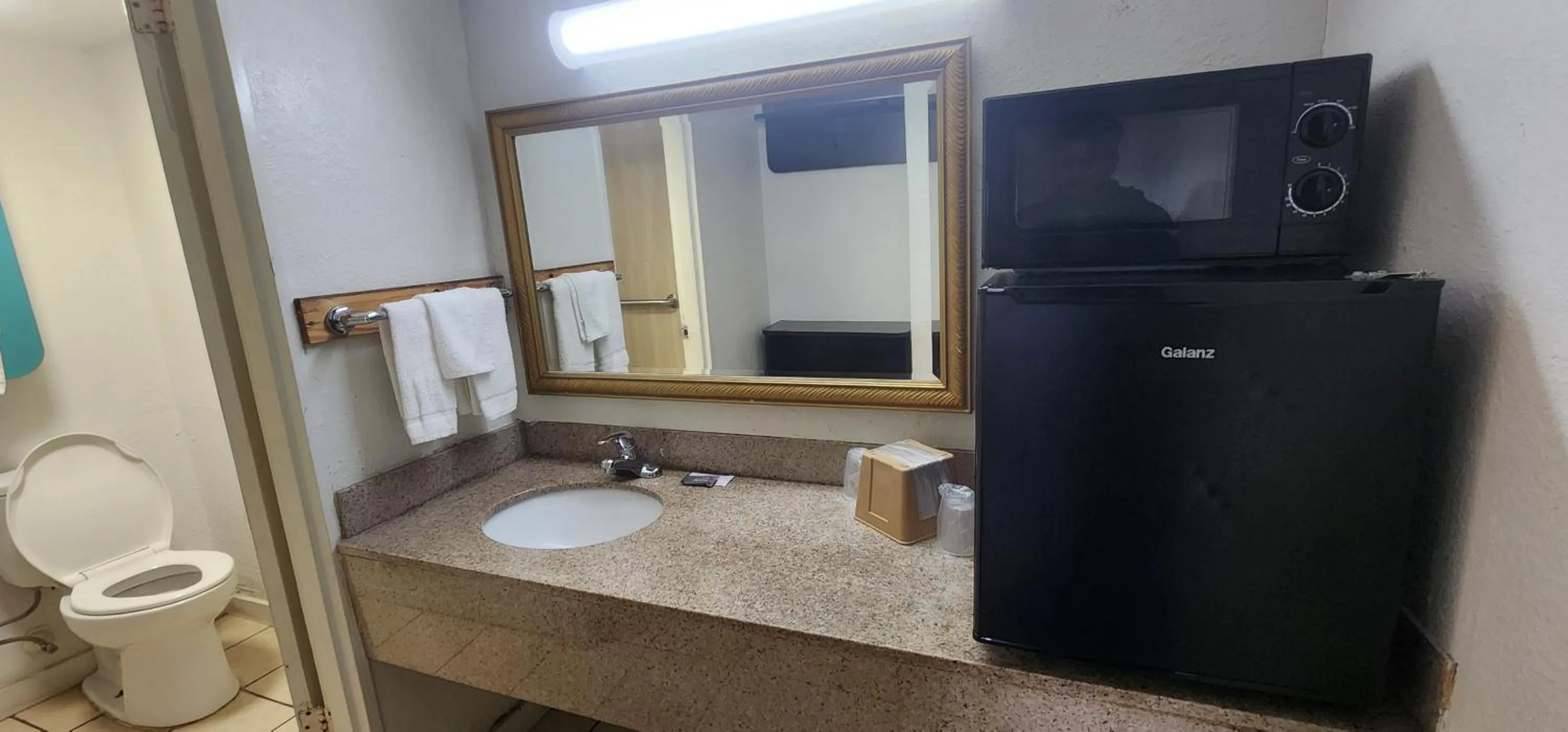 Bathroom in Trade Winds Hotel Antigua