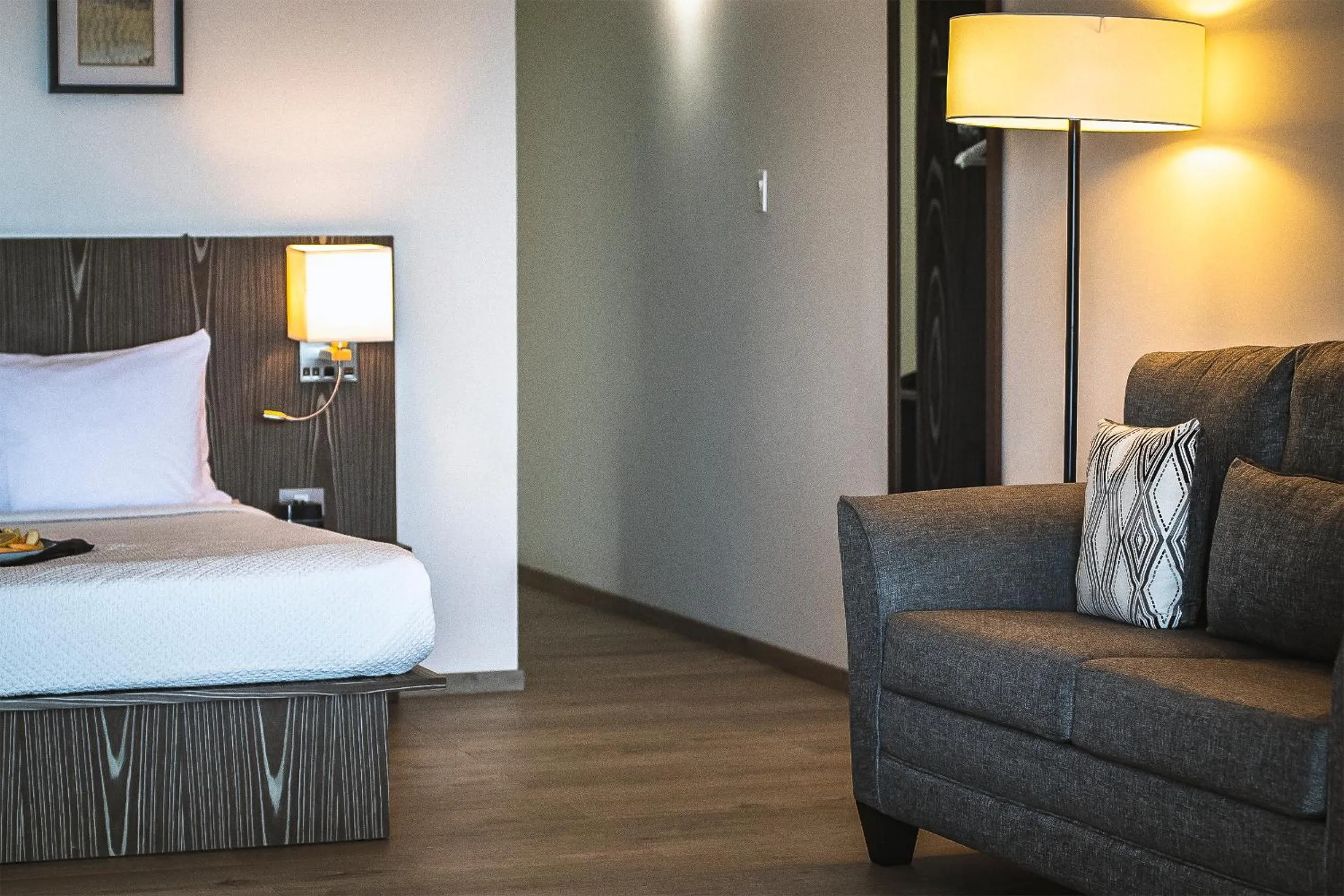 Bed in Trade Winds Hotel Antigua