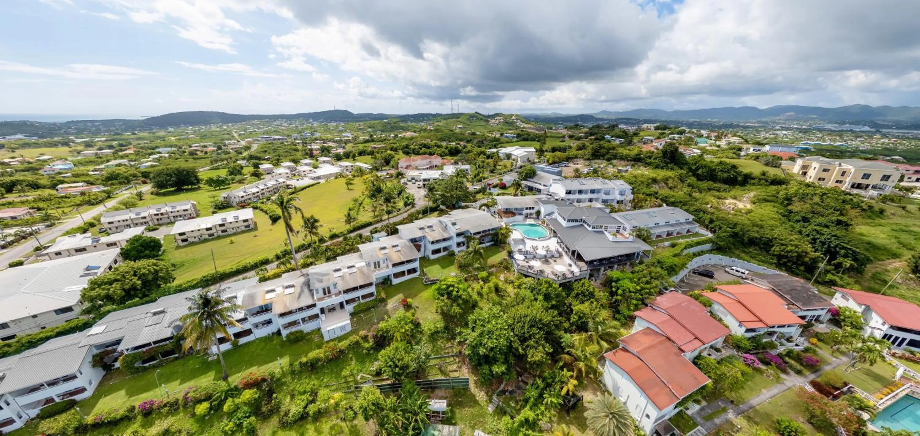 Bird's eye view in Trade Winds Hotel