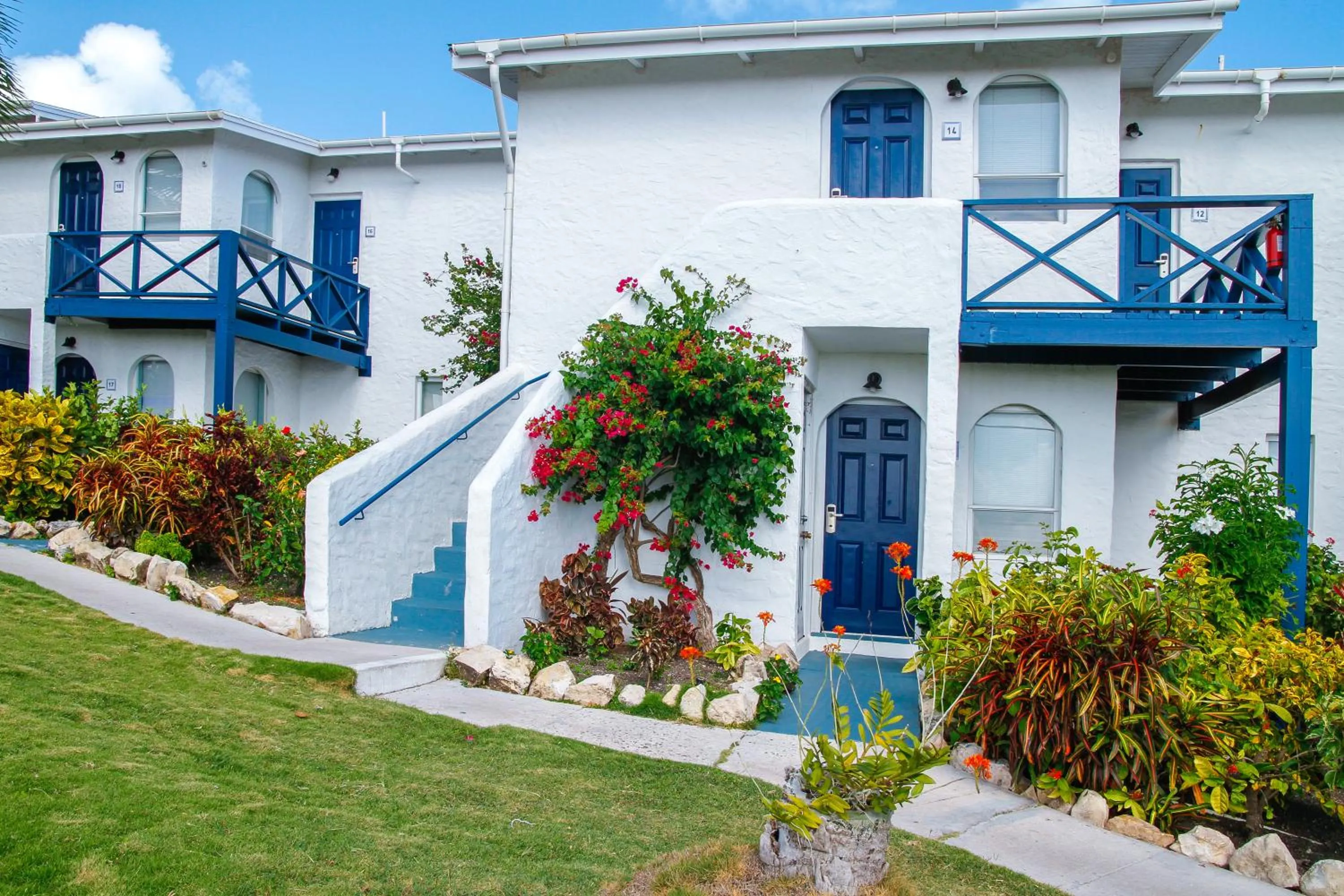 Property building in Trade Winds Hotel