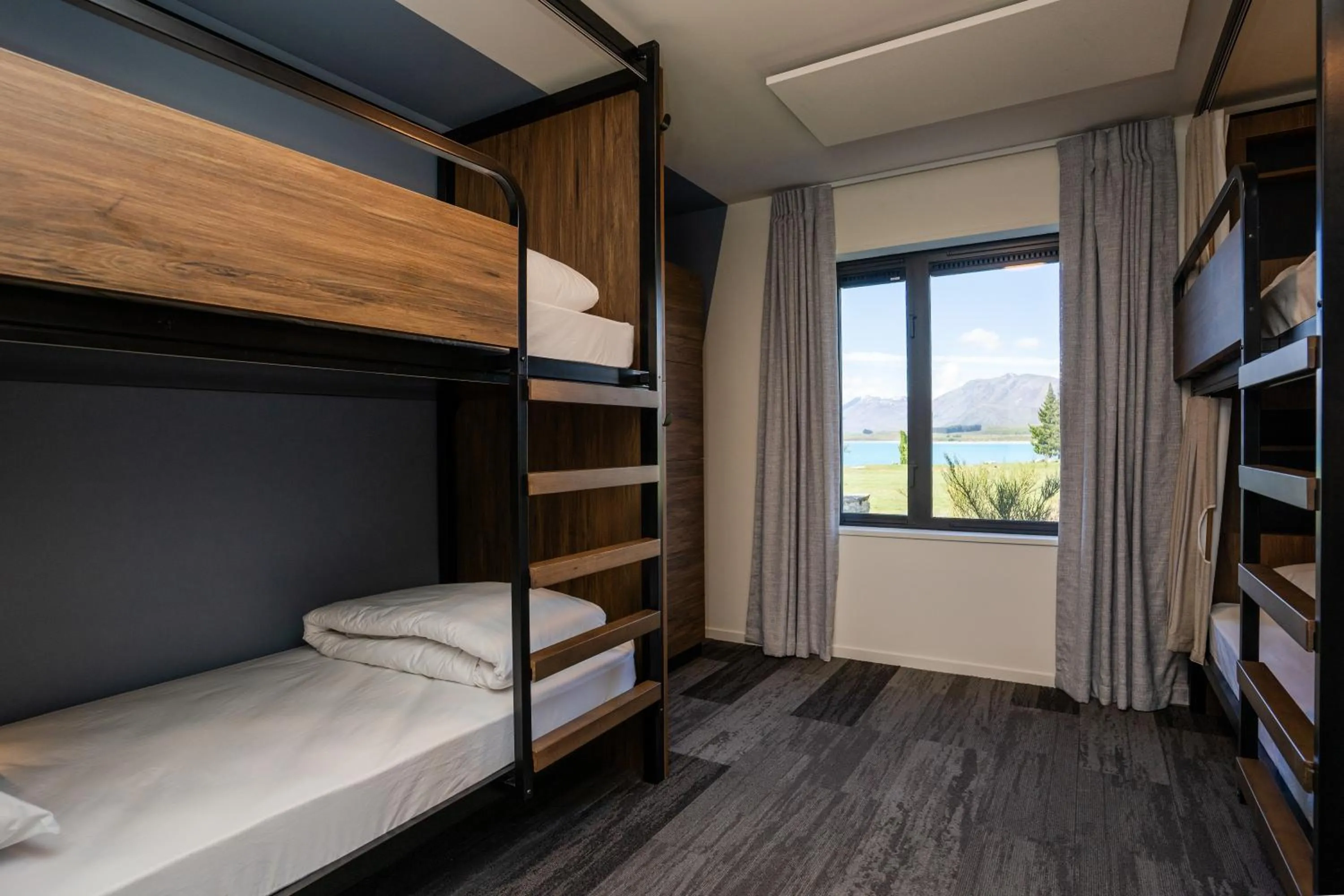 Bed in Haka House Lake Tekapo