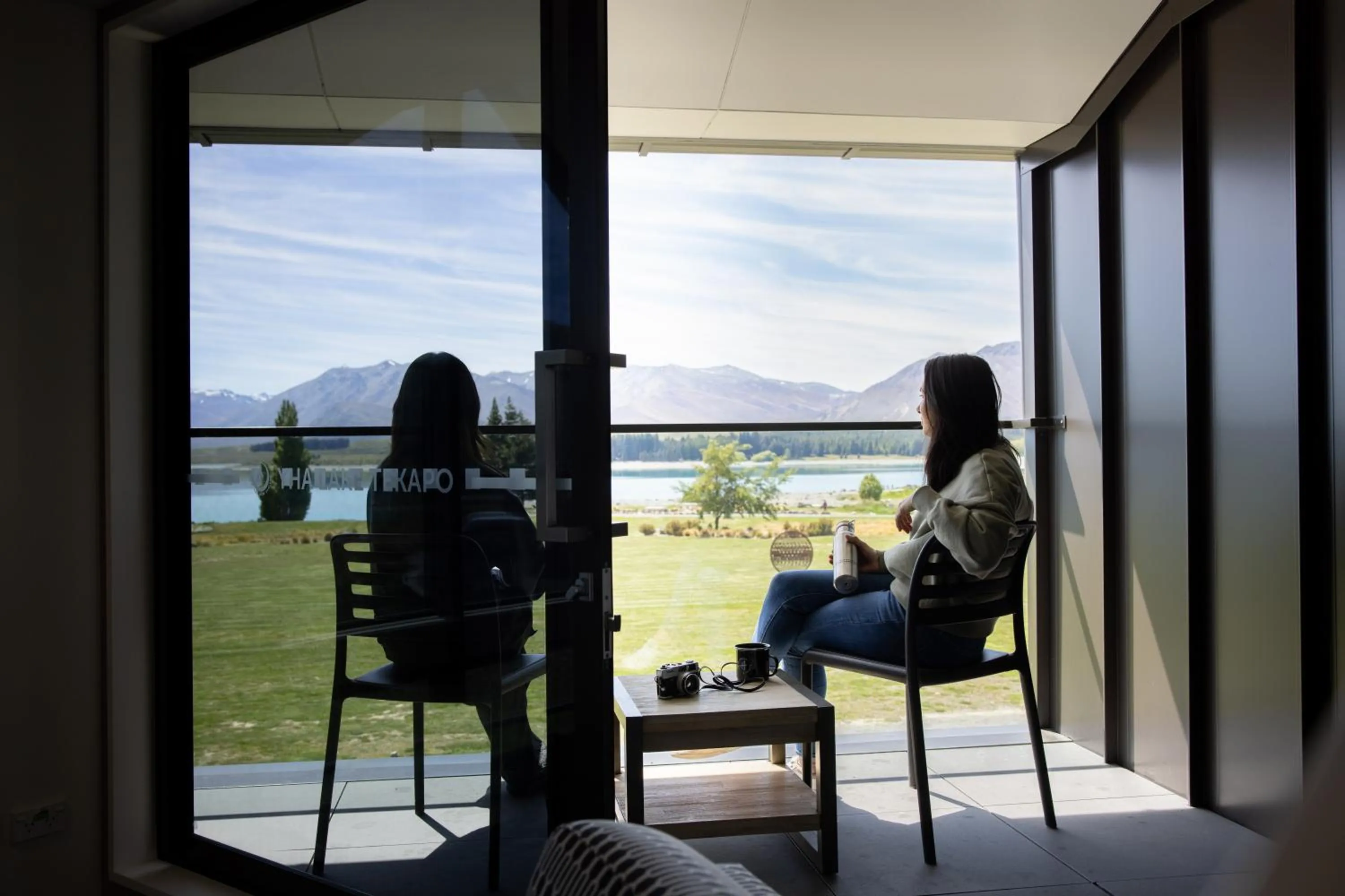 People in Haka House Lake Tekapo