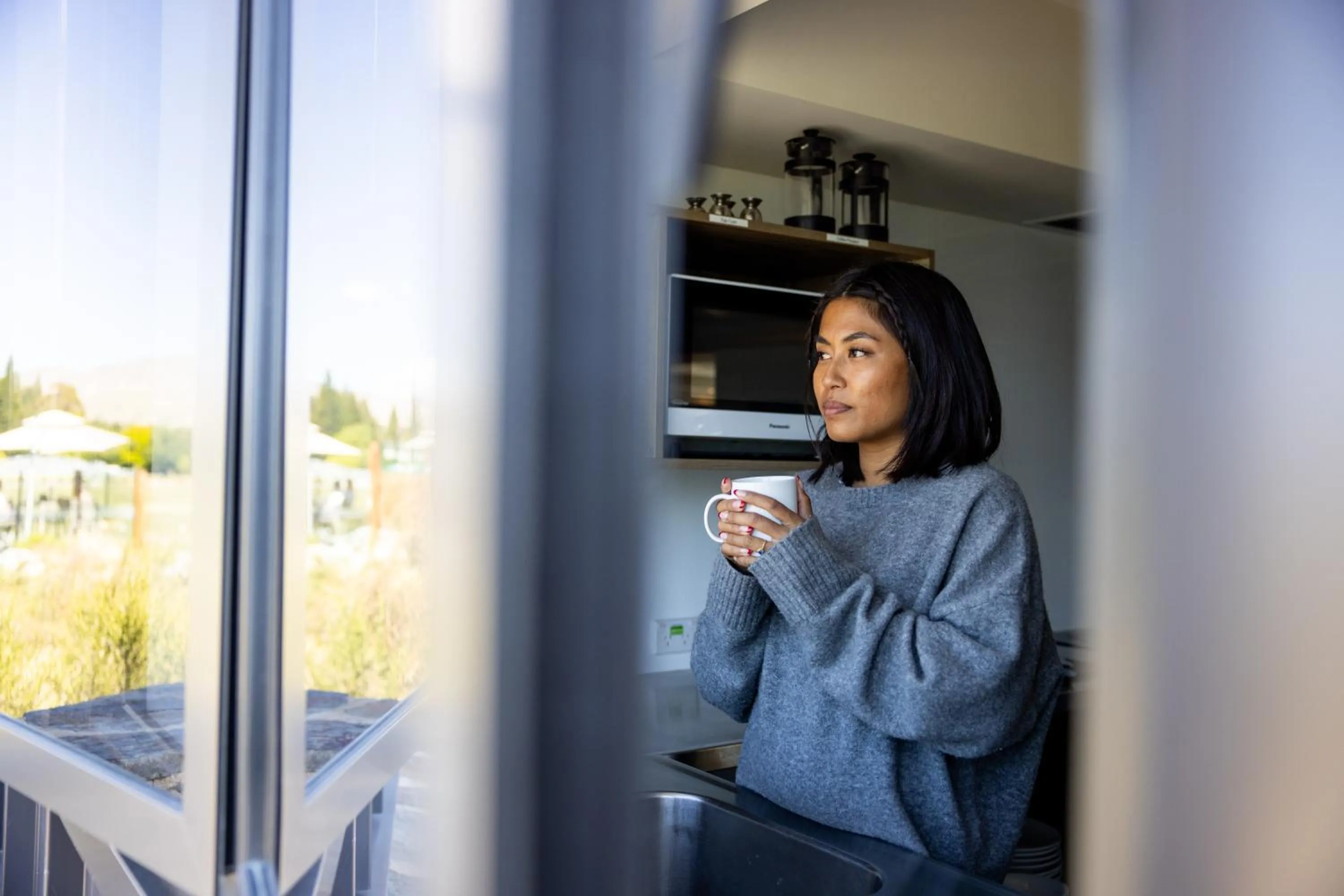 People in Haka House Lake Tekapo