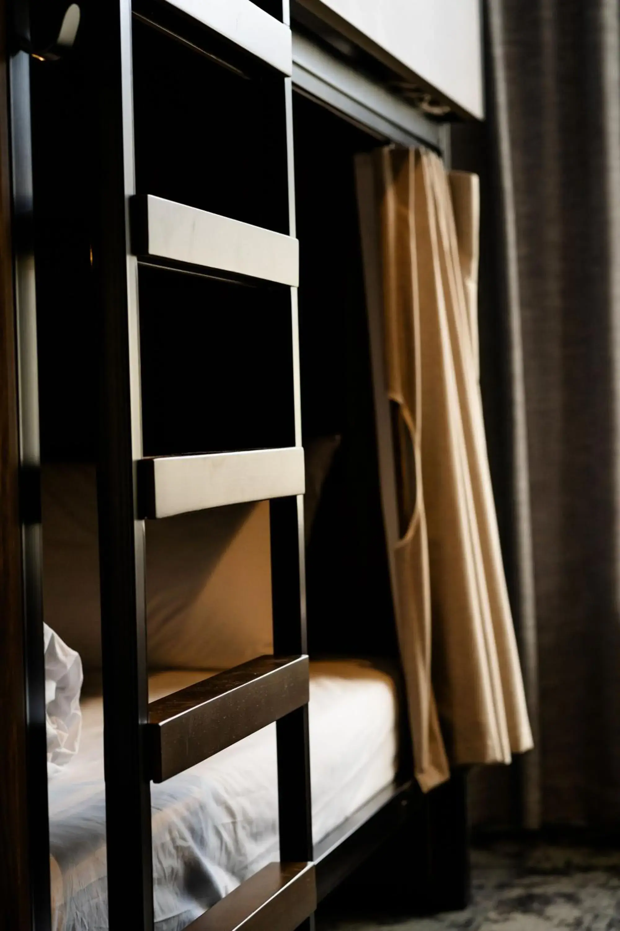 Bed in Haka House Lake Tekapo Bed in Haka House Lake Tekapo