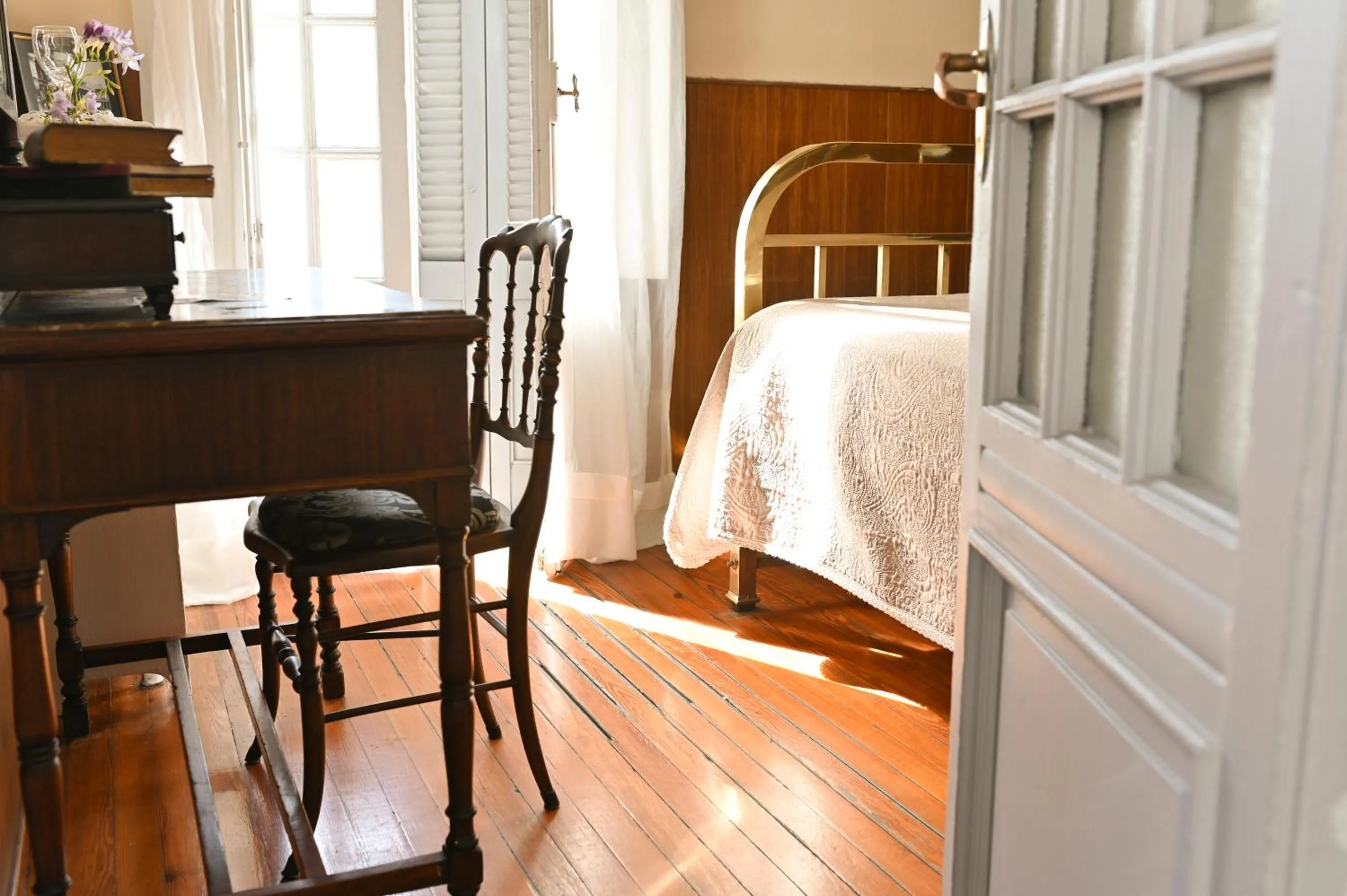 Bedroom, Bed in Hotel Palacio