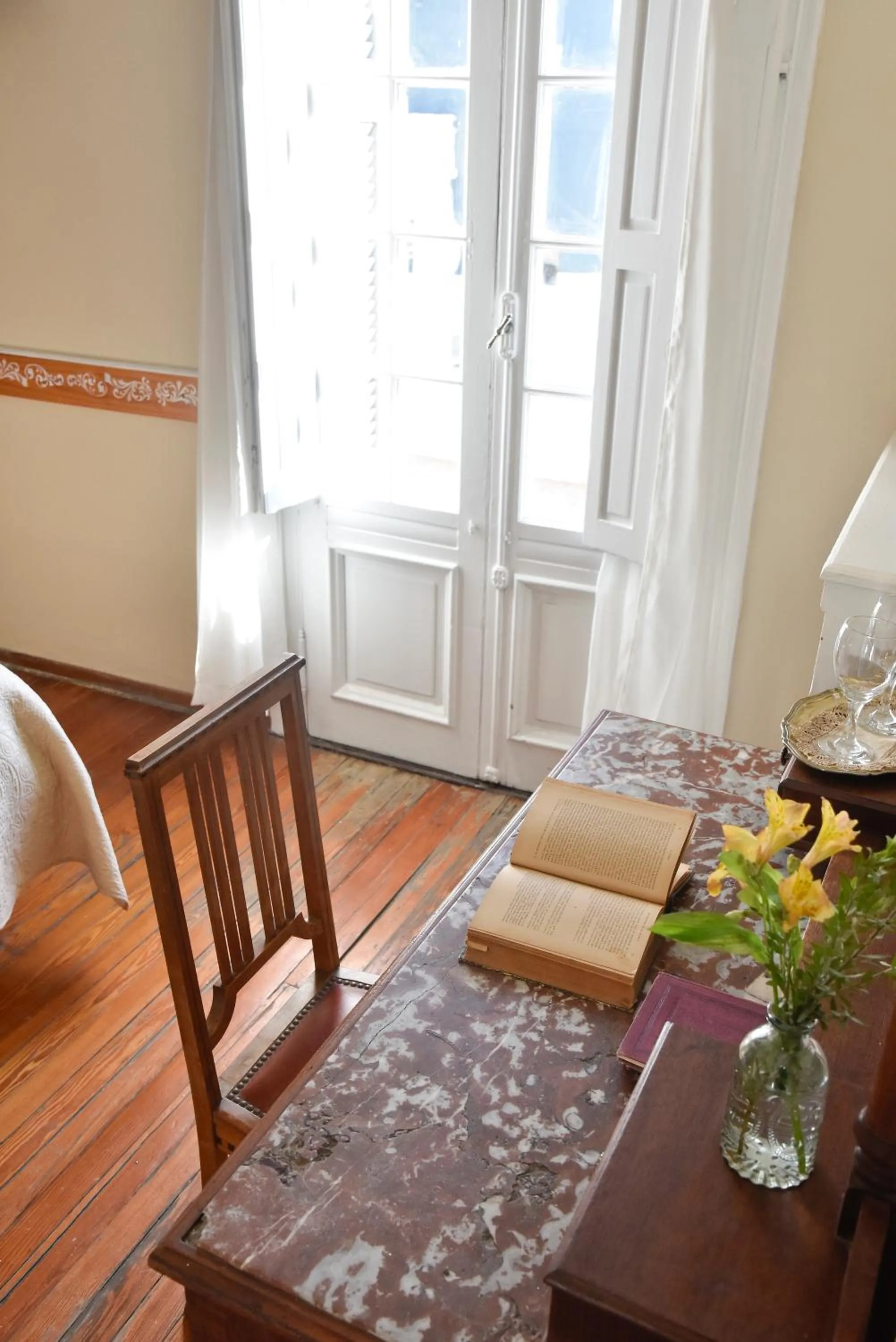 Bedroom, Bed in Hotel Palacio