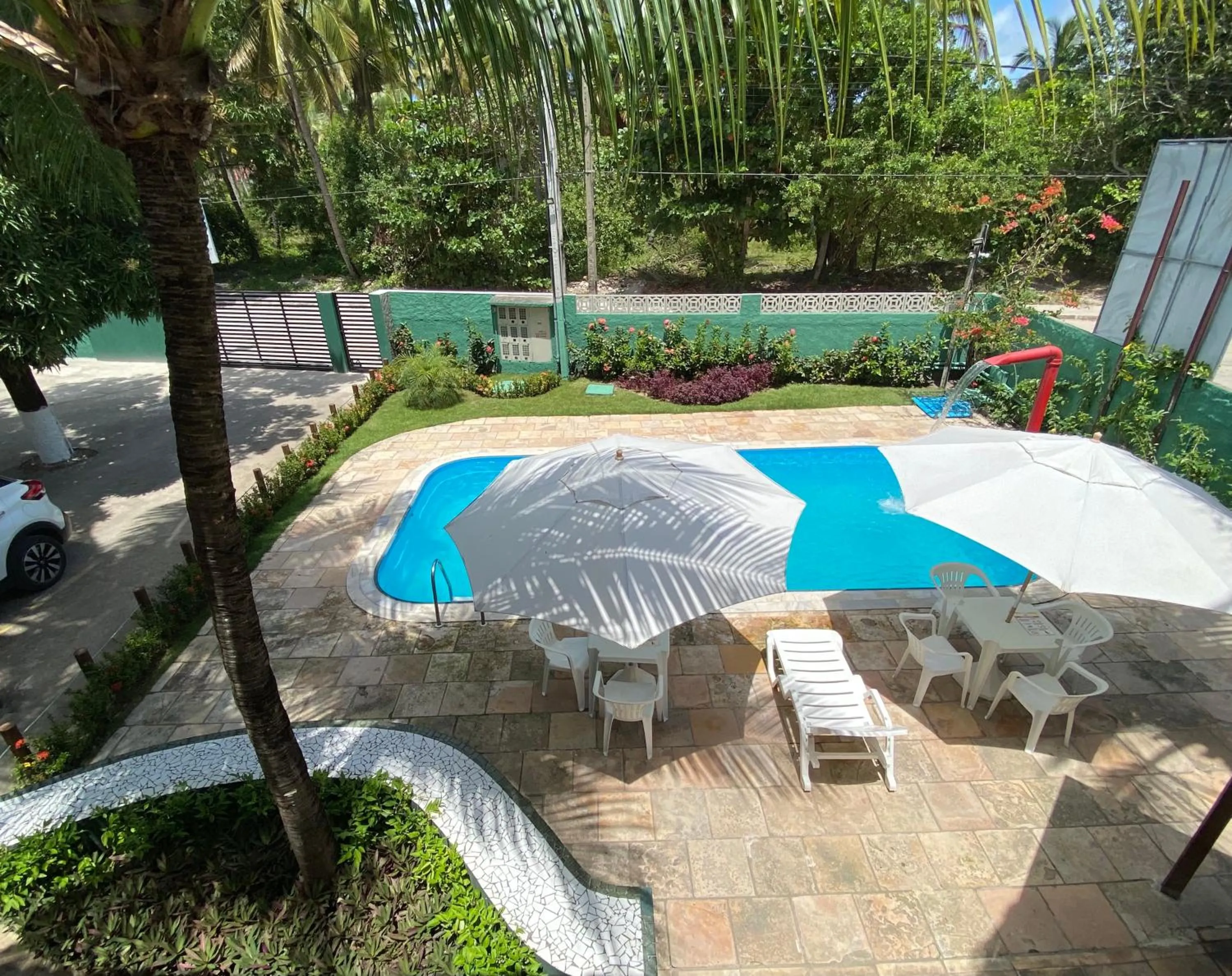 Pool view in Chalés Praias do Sul