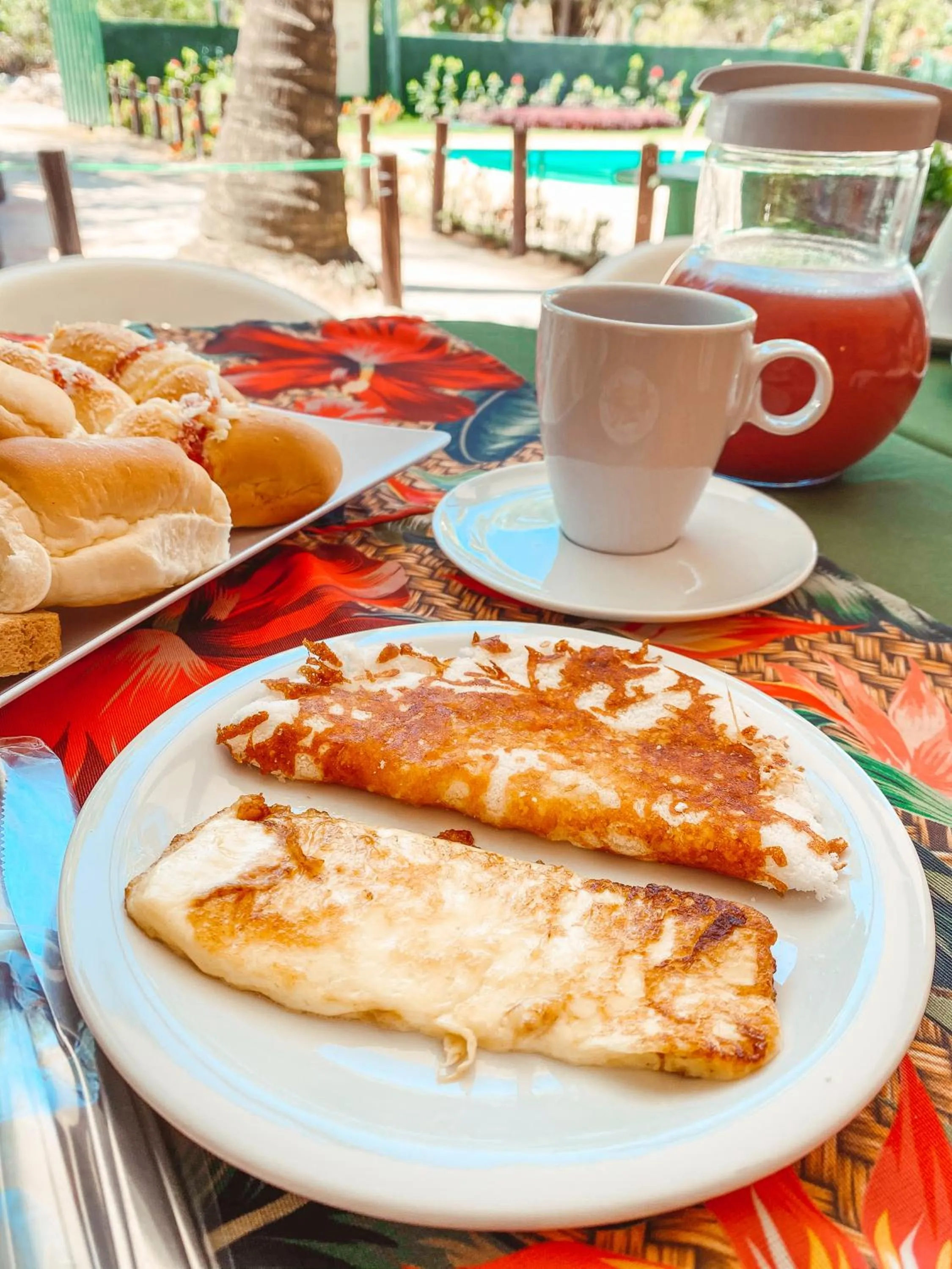 Food and drinks in Chalés Praias do Sul