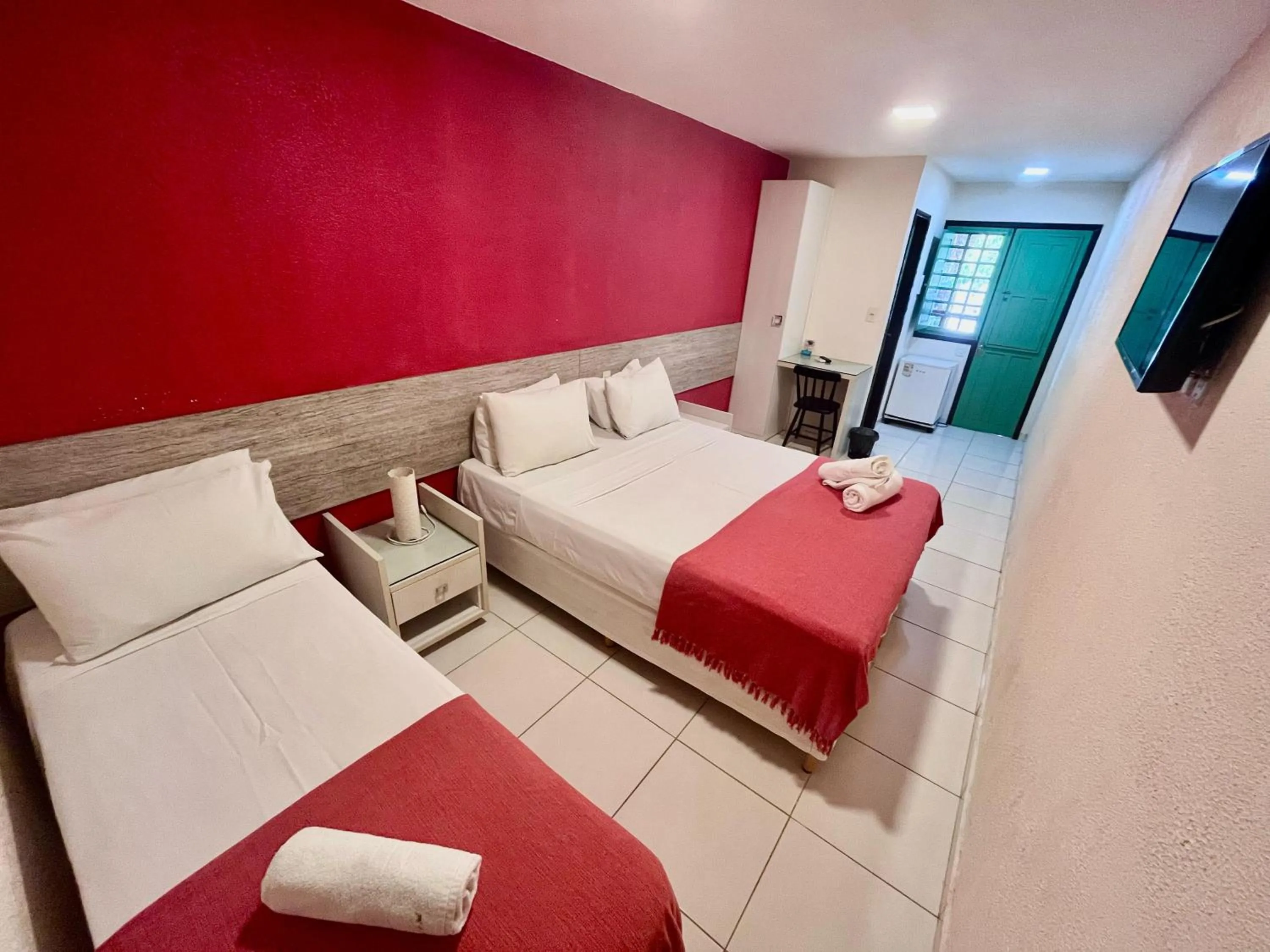 Bedroom, Bed in Chalés Praias do Sul