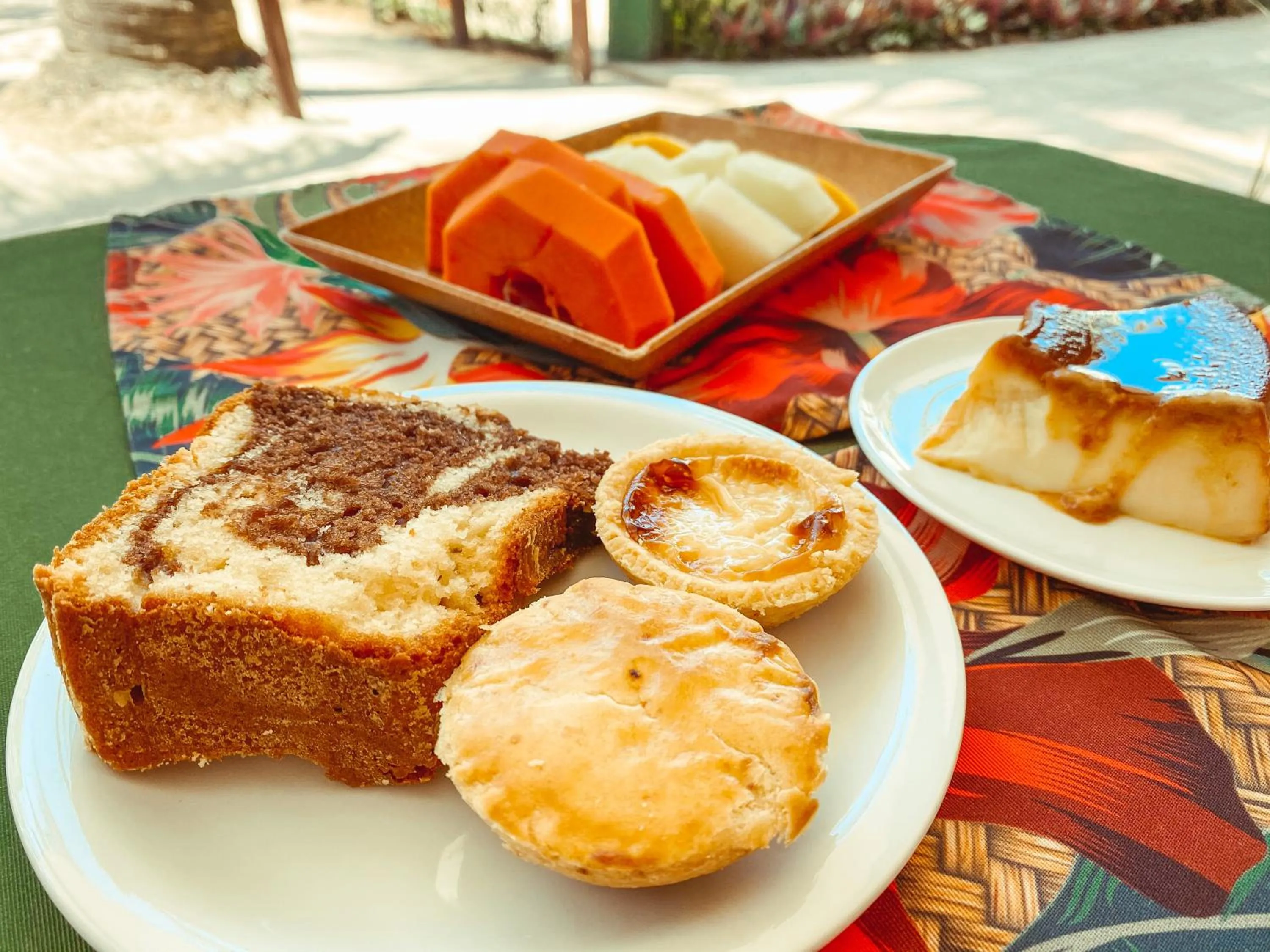 Food and drinks in Chalés Praias do Sul