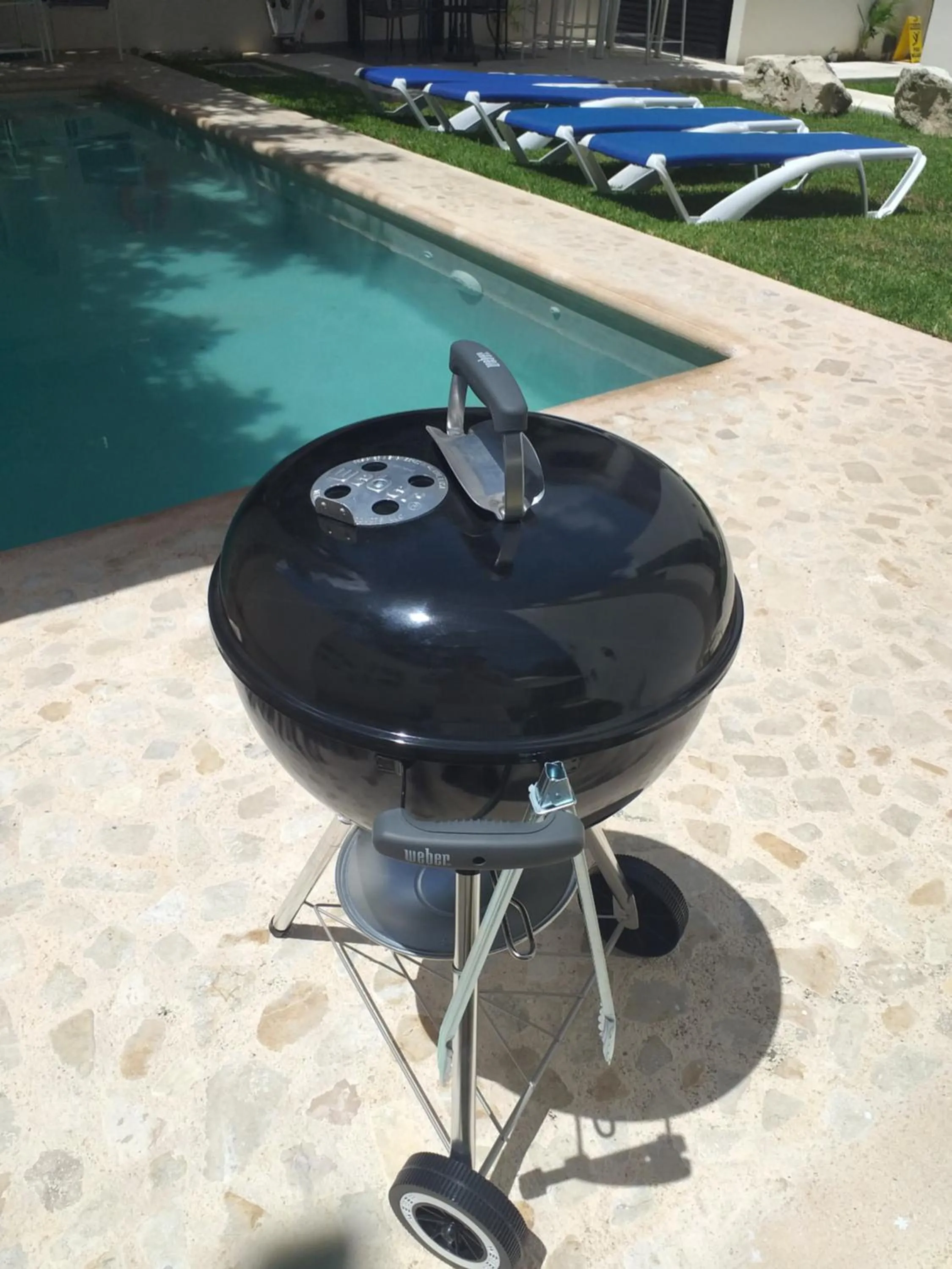 BBQ facilities in Viento Suites Cancún