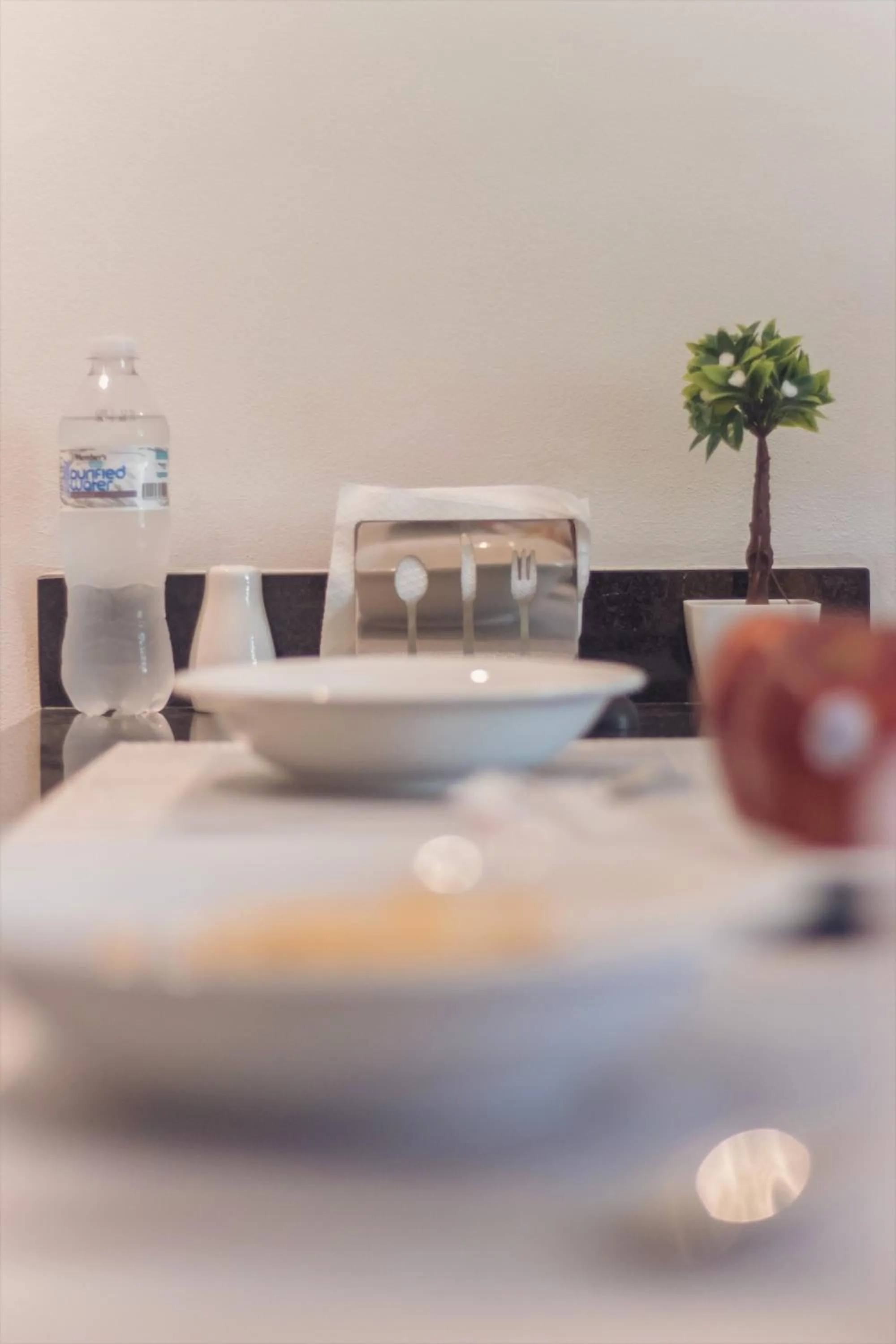 kitchen in Viento Suites Cancún