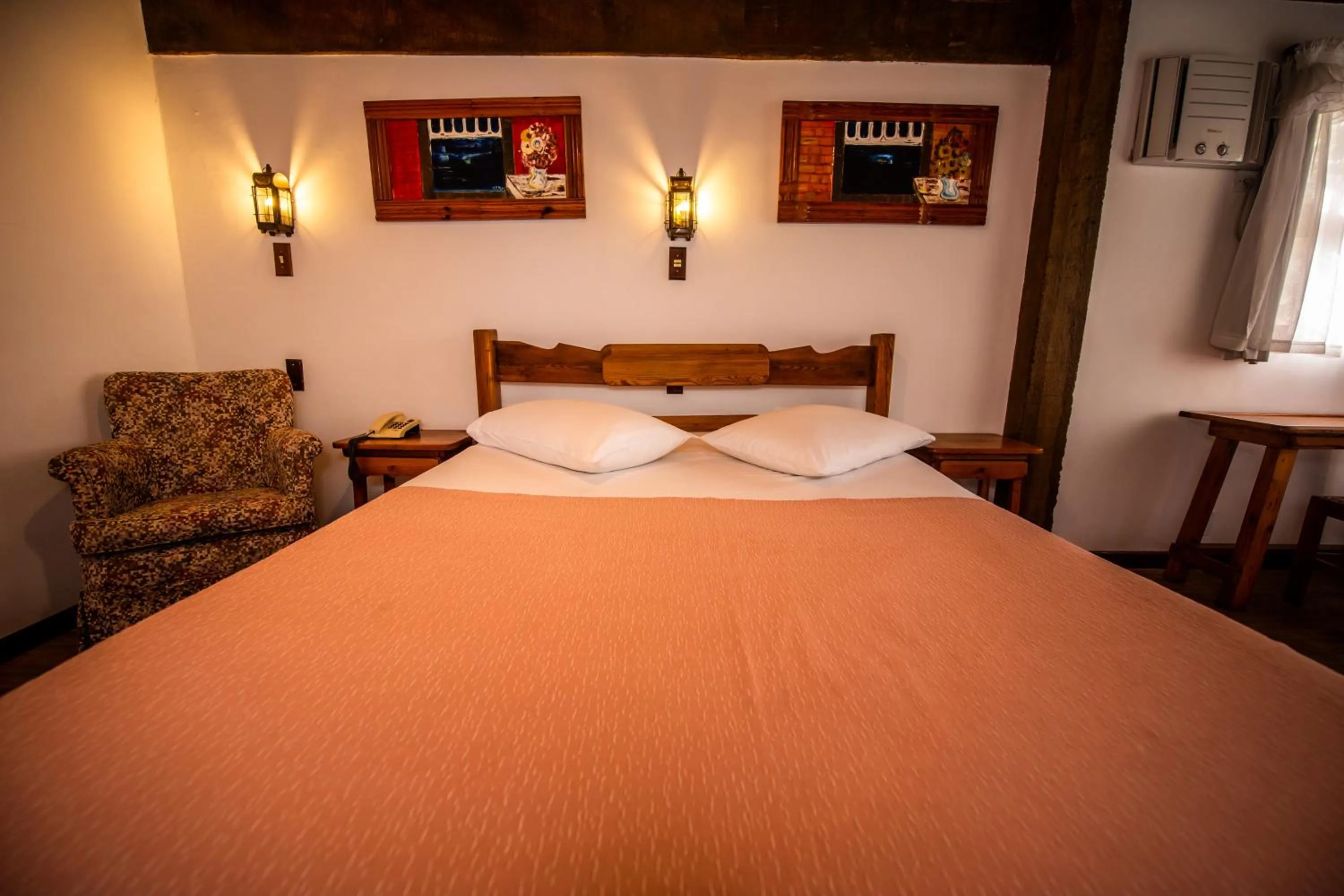 Bed in Pousada Monte Imperial