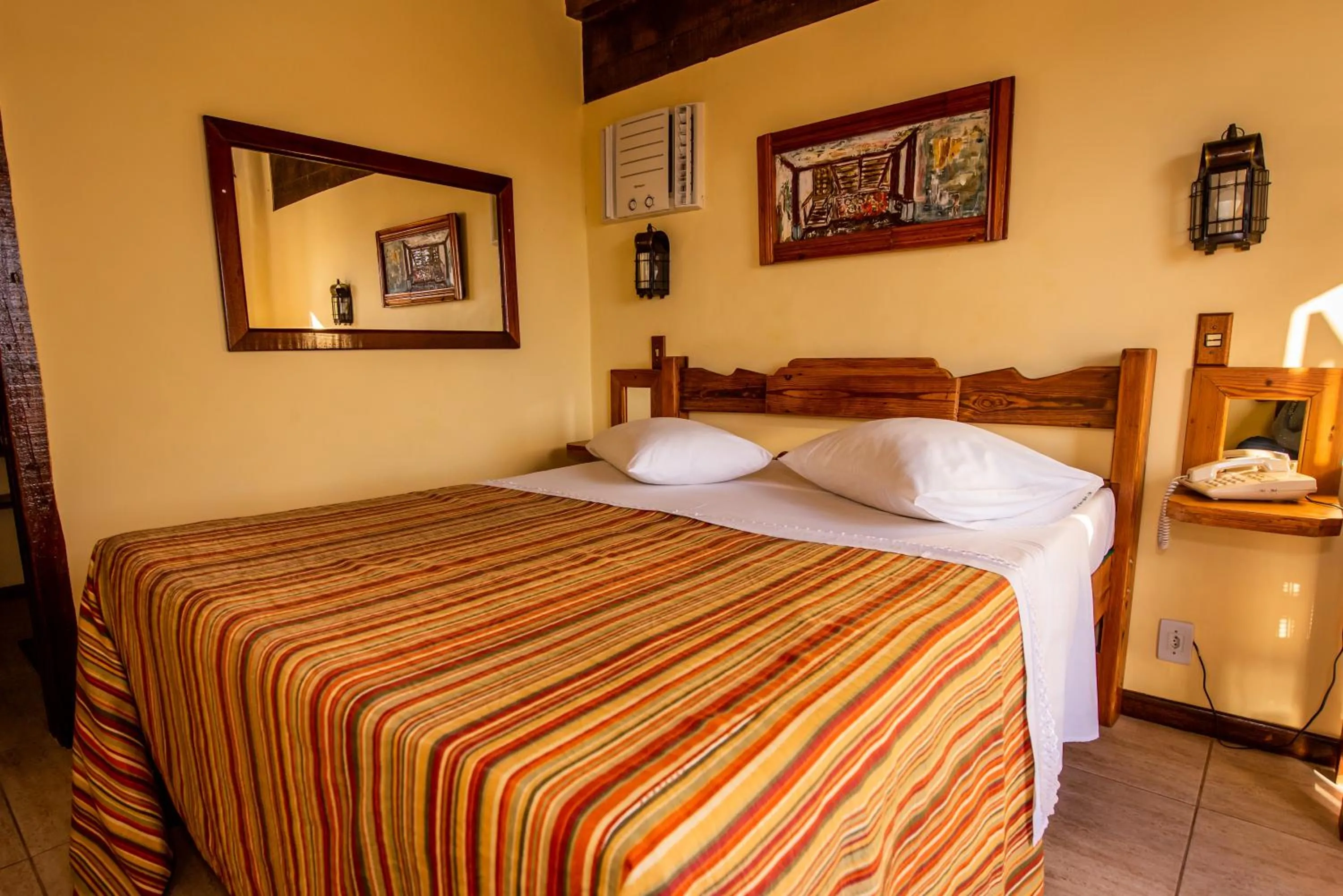 Bed in Pousada Monte Imperial