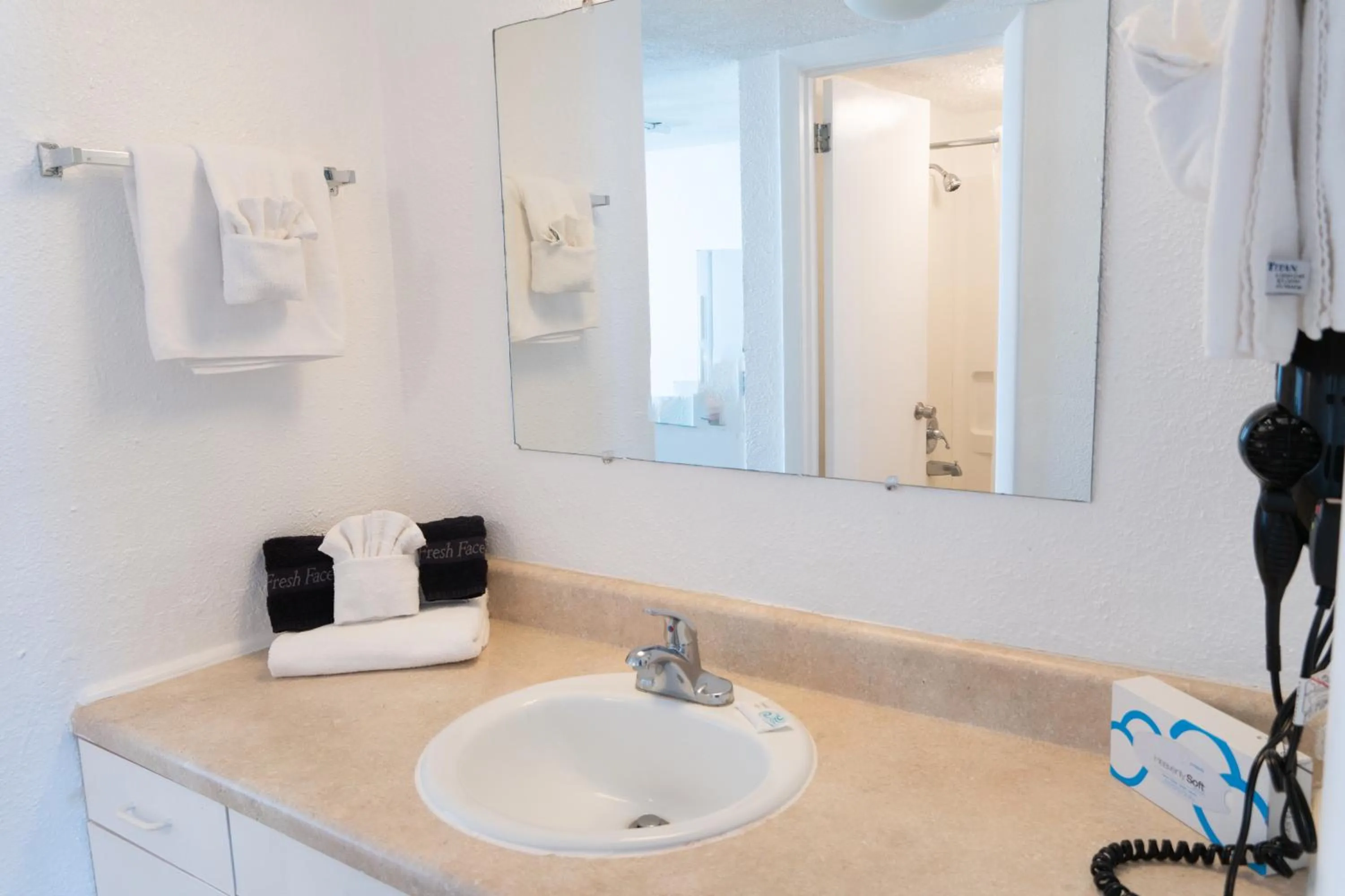 Bathroom in Beach Club at Montego Inn