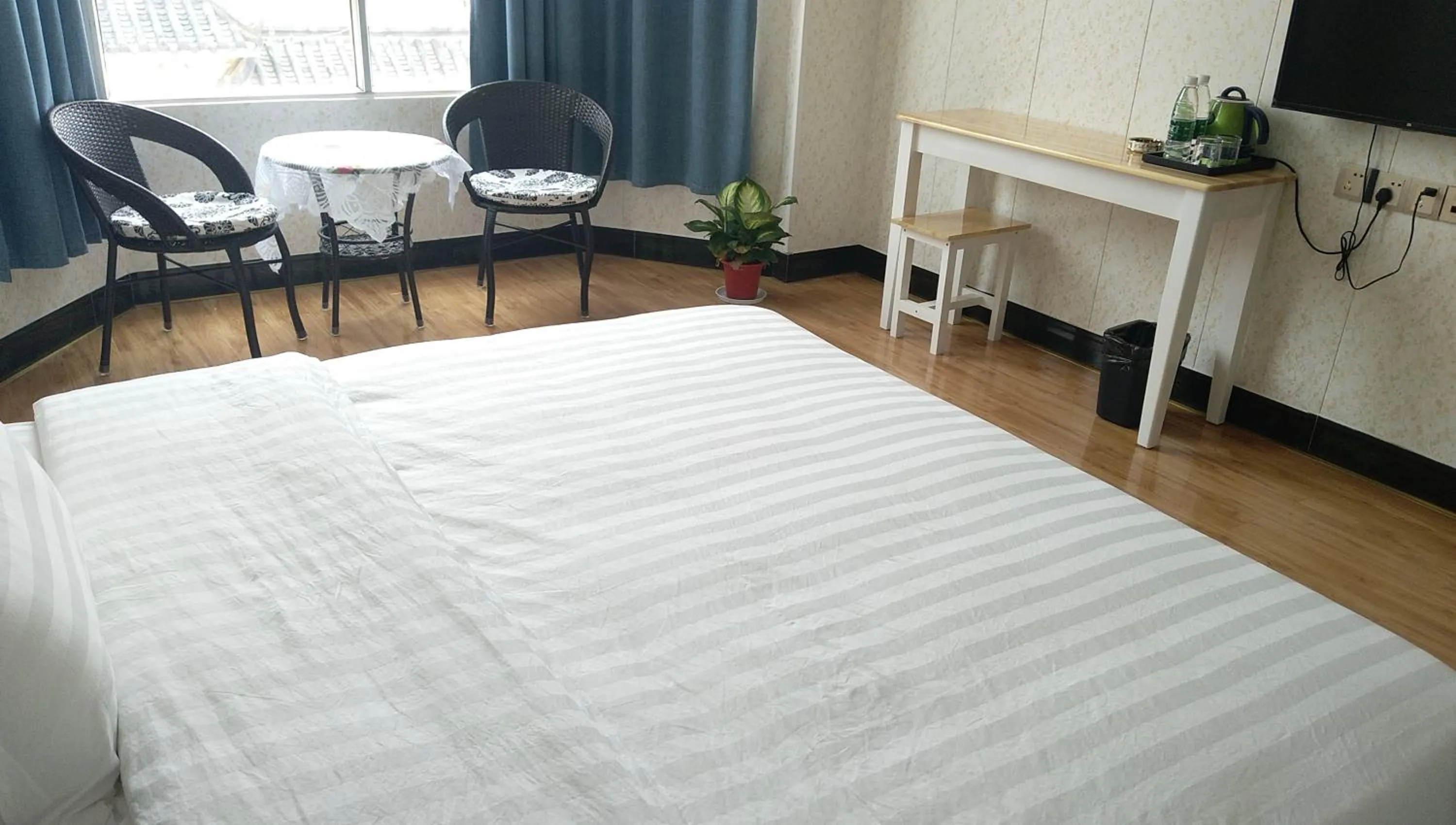 Bed in Nanjing Lafei Hotel Lukou Airport Branch