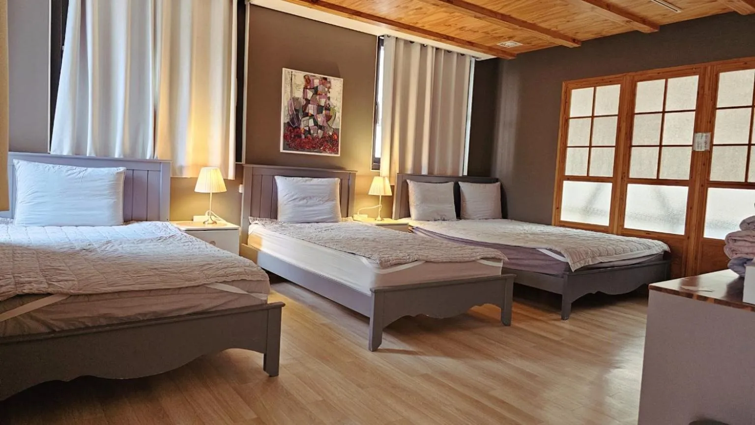 Bed in Picasso Guesthouse